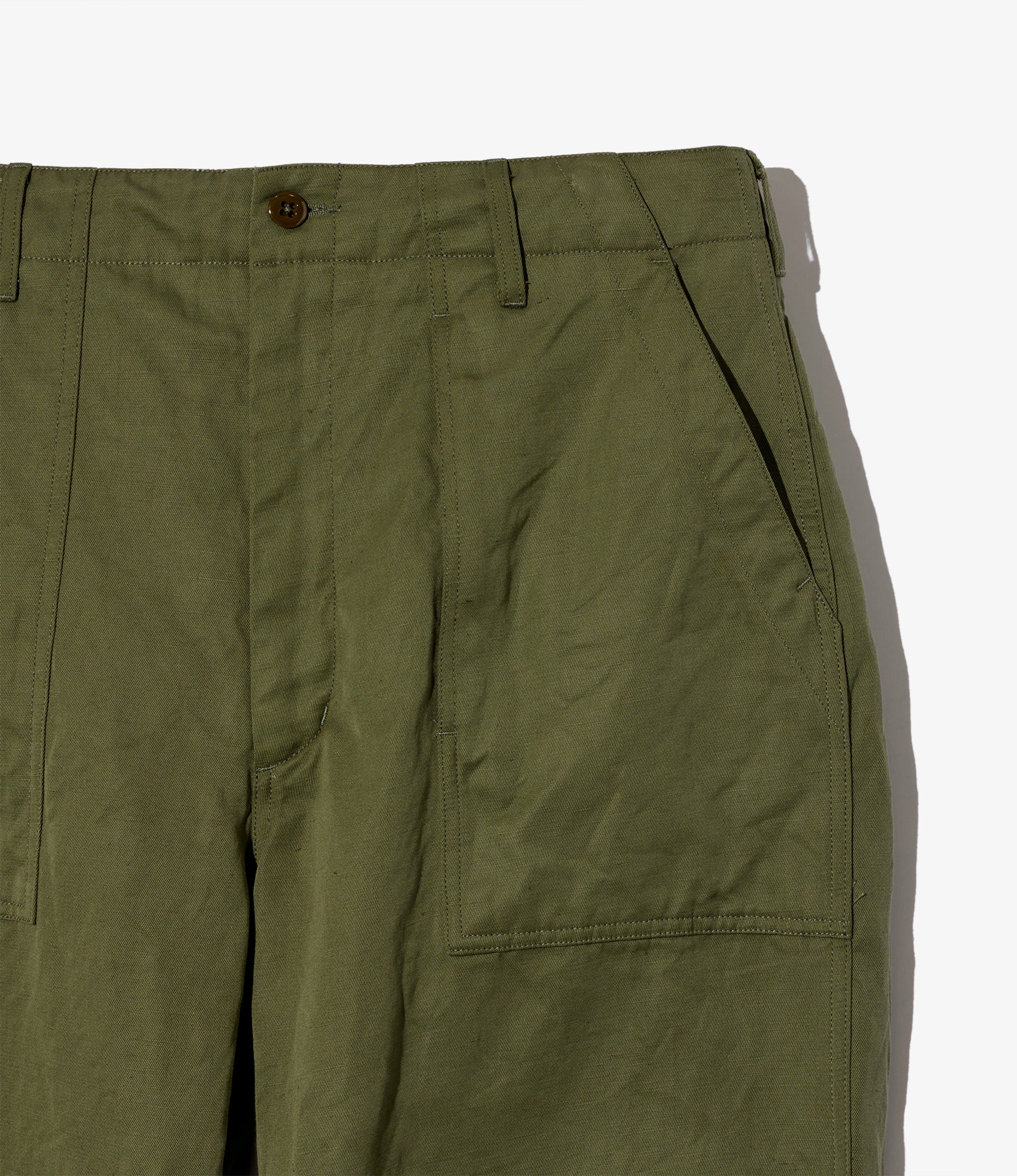 Engineered Garments Fatigue Pant - Olive CL Heavy Twill - Image 3
