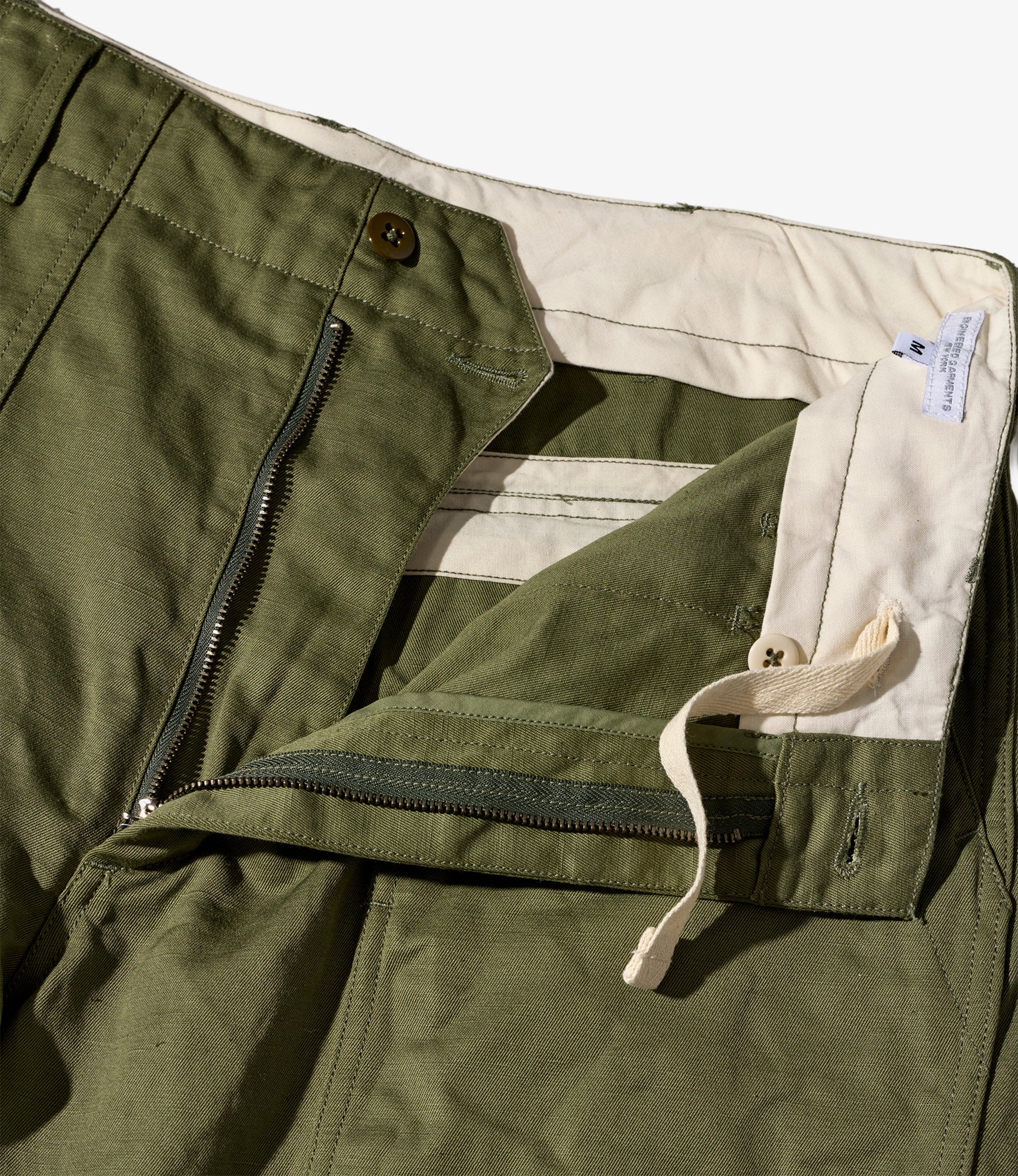 Engineered Garments Fatigue Pant - Olive CL Heavy Twill - Image 4