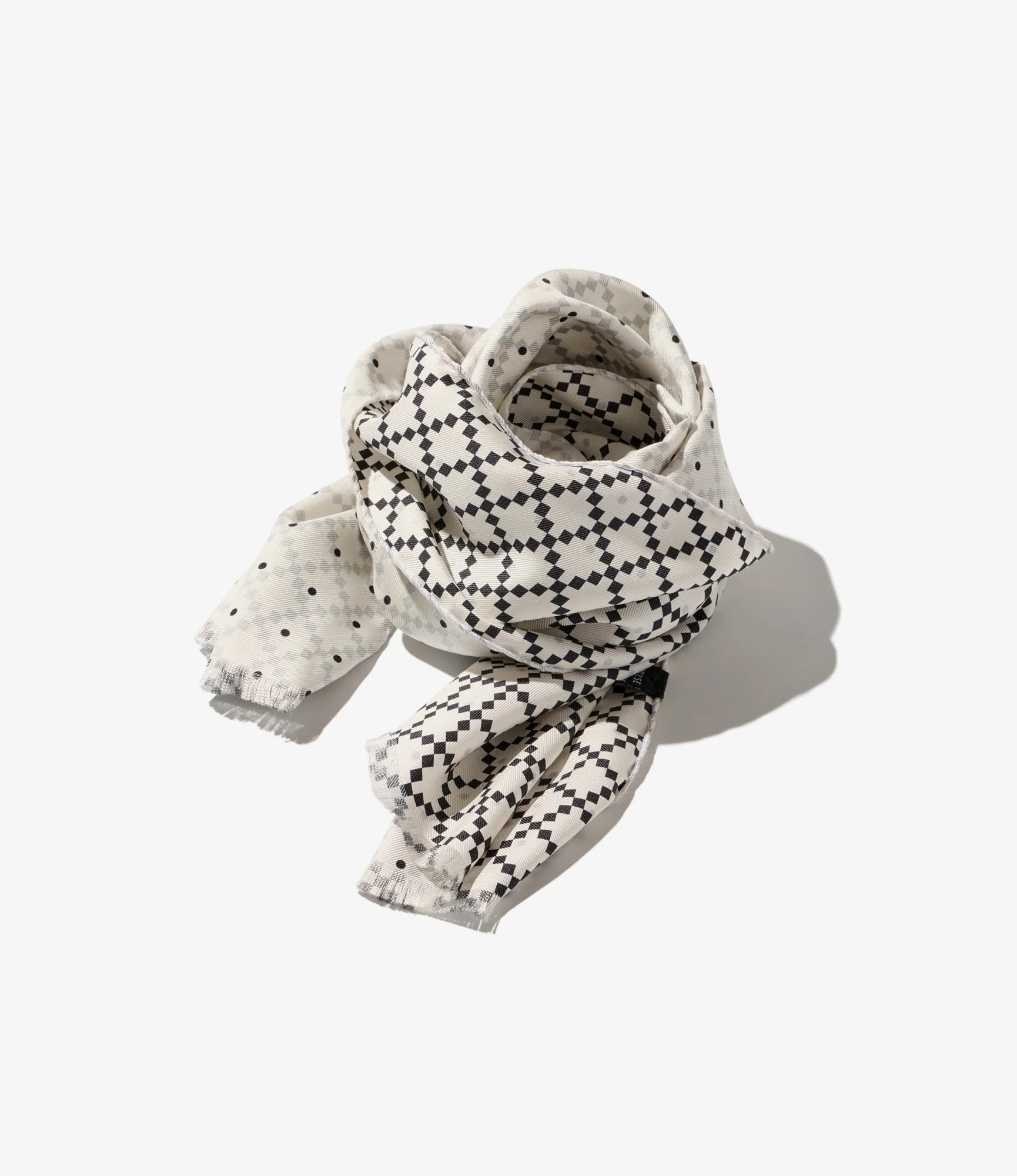 Engineered Garments Silk Scarf - White