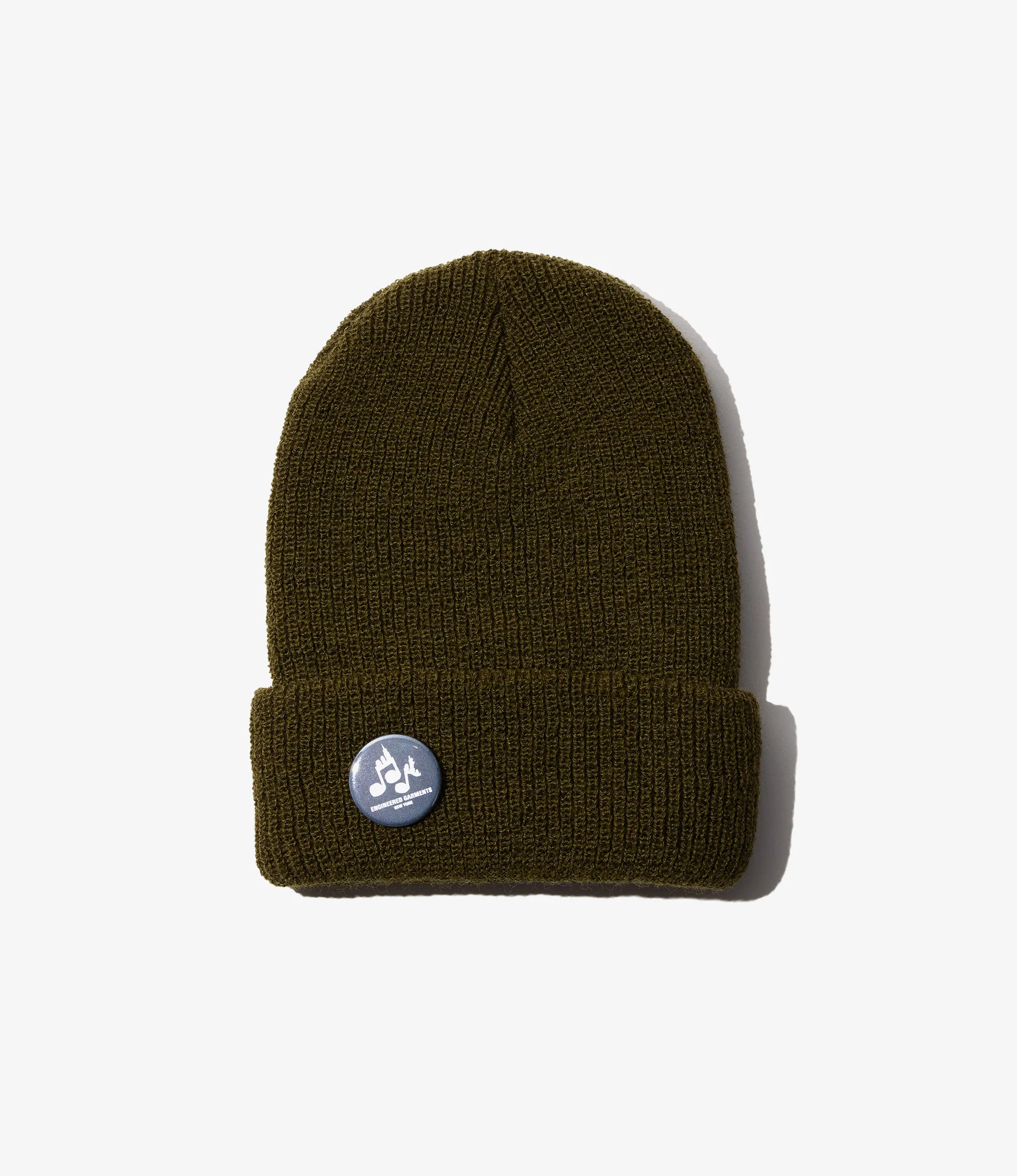 Engineered Garments Watch Cap - Olive Wool