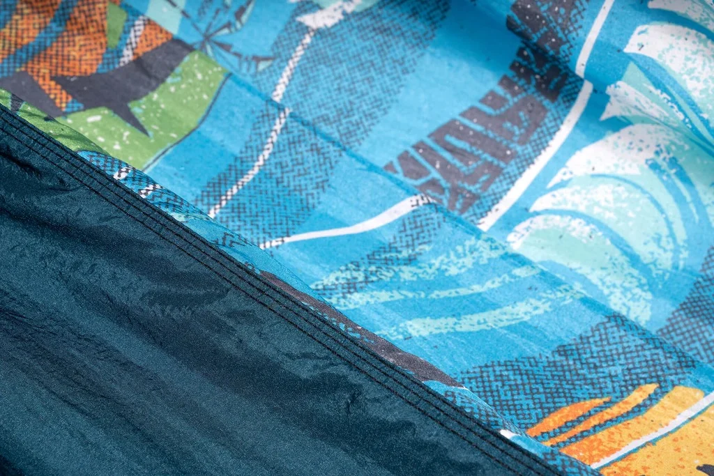 Eno DoubleNest Print Hammock - Surf Break/ Marine - Image 5