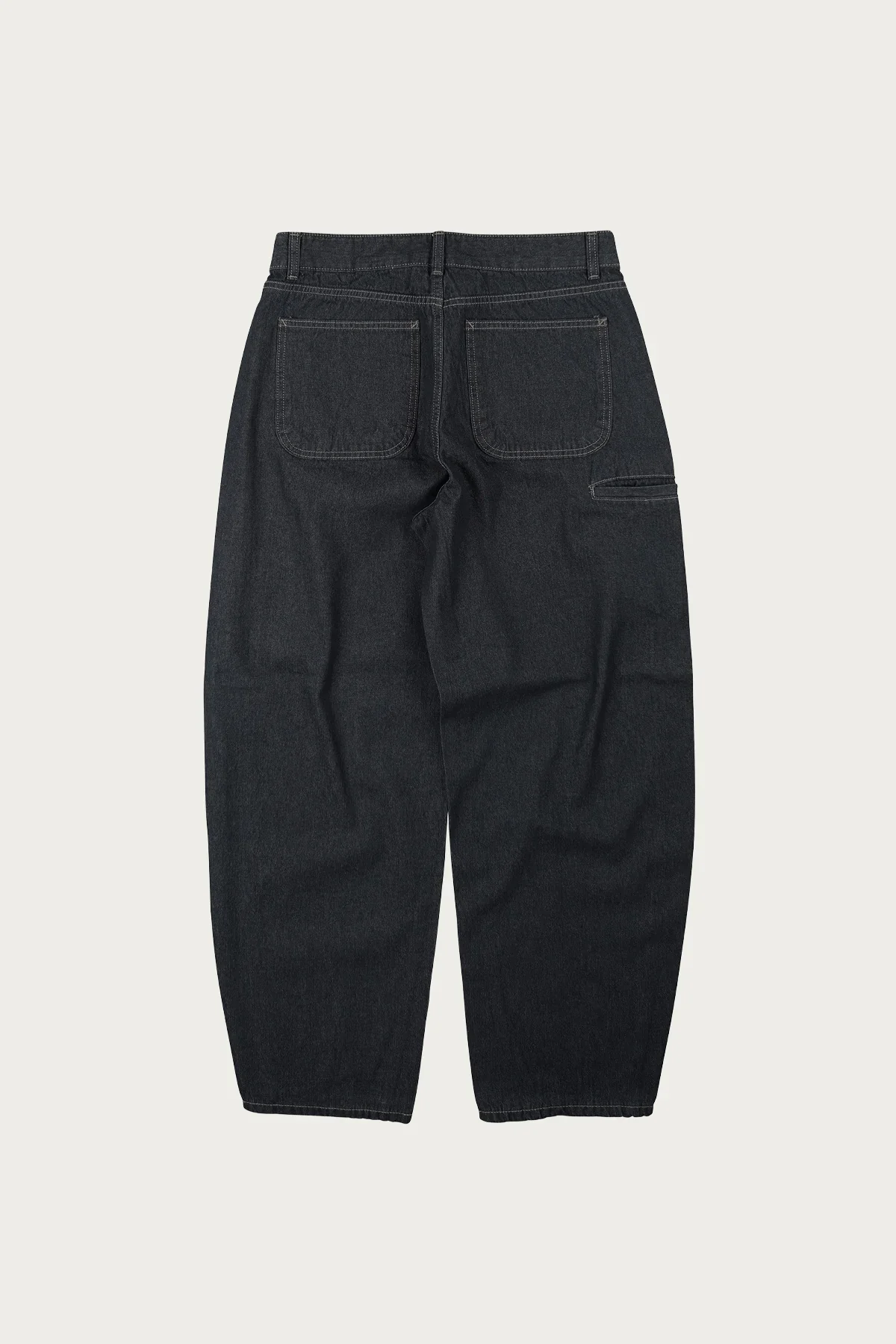 FrizmWorks Curved Denim Pants - Black - Image 2