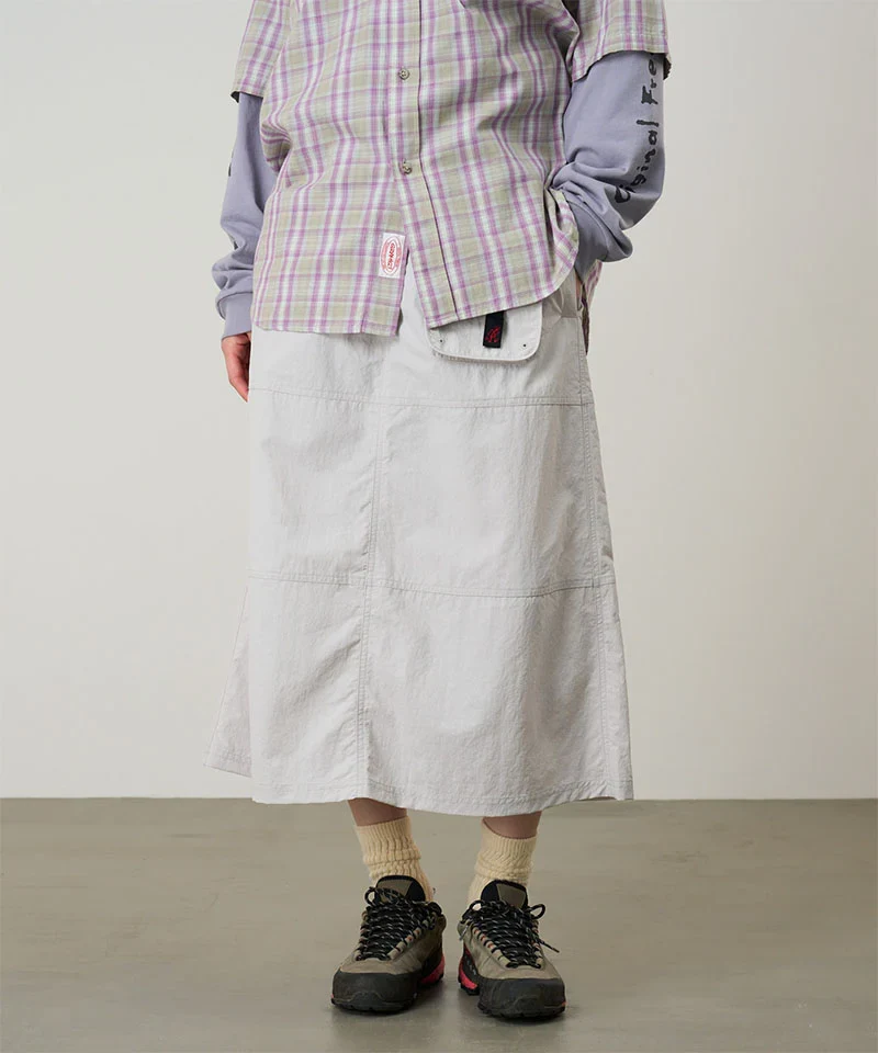 Gramicci Nylon Utility Skirt - Ecru - Image 4