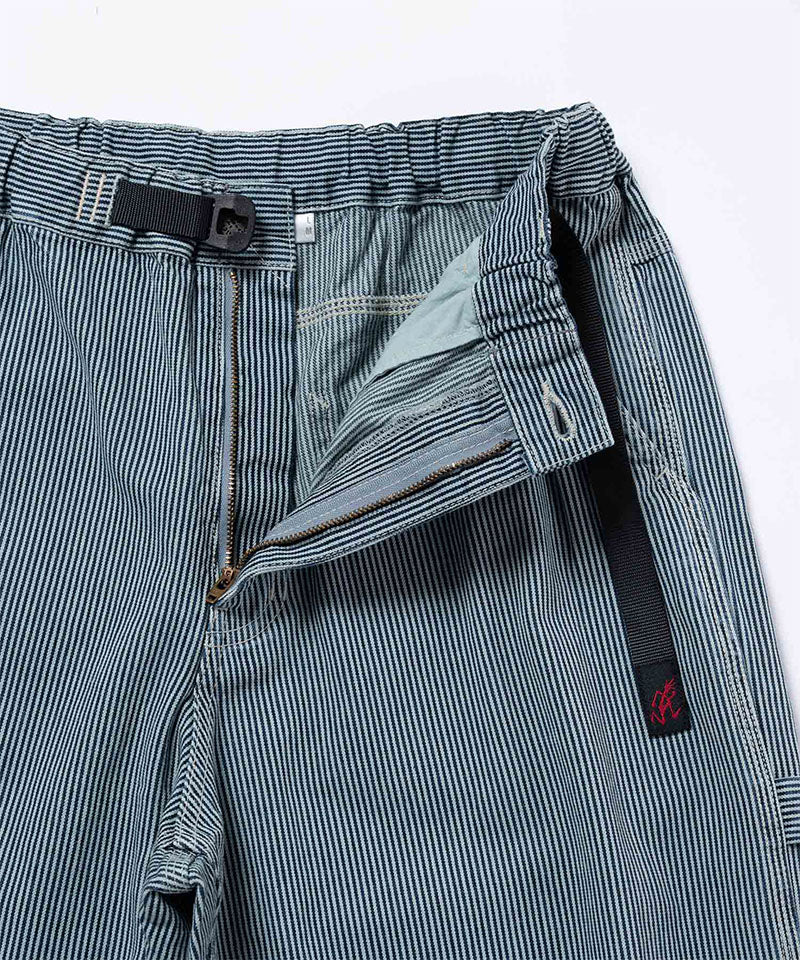 Gramicci Overdyed Hickory Work Pant - Navy - Image 4