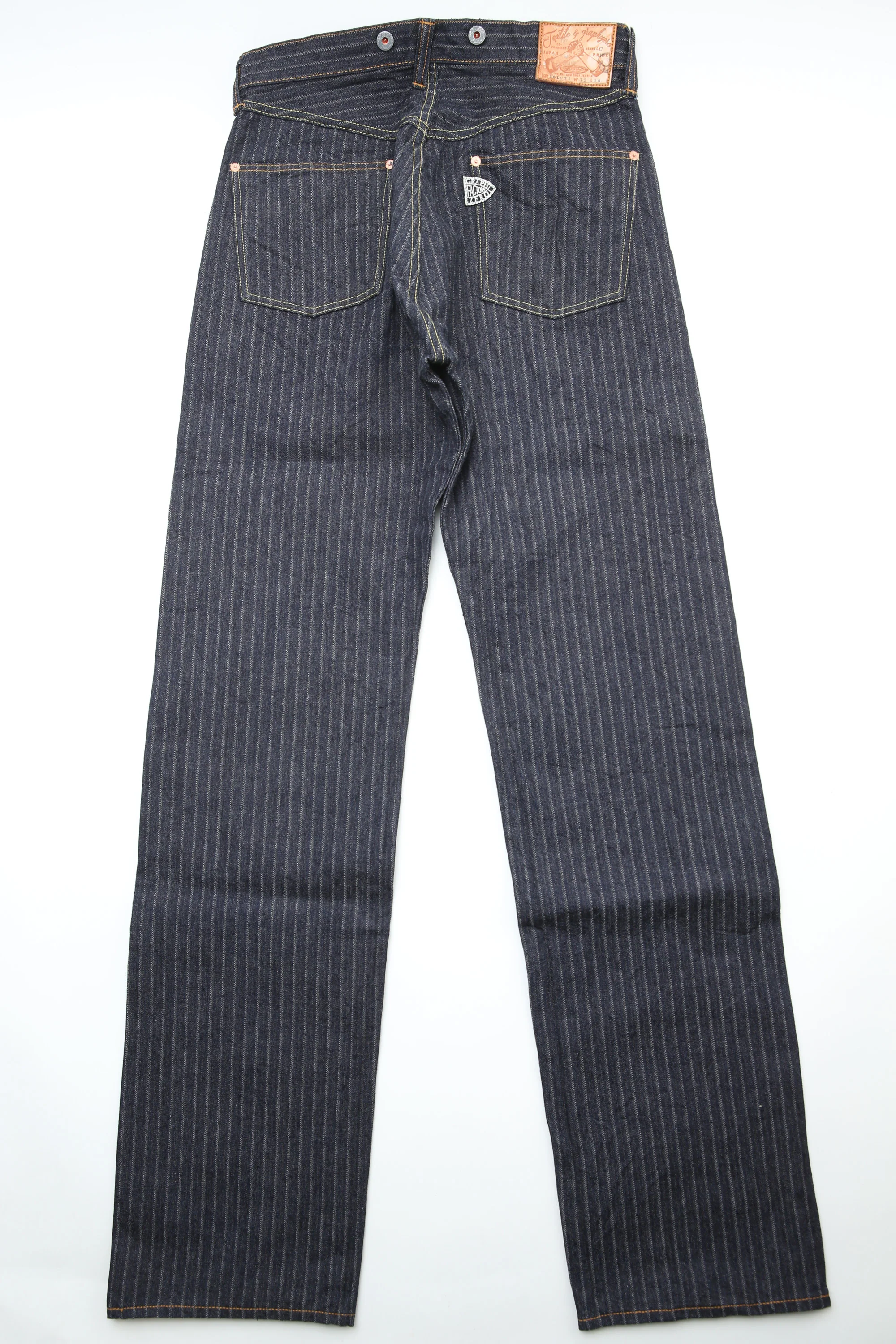 Graph Zero 16oz Loose Straight Pant - Needle Pull HB. ST (One Wash) - Image 7