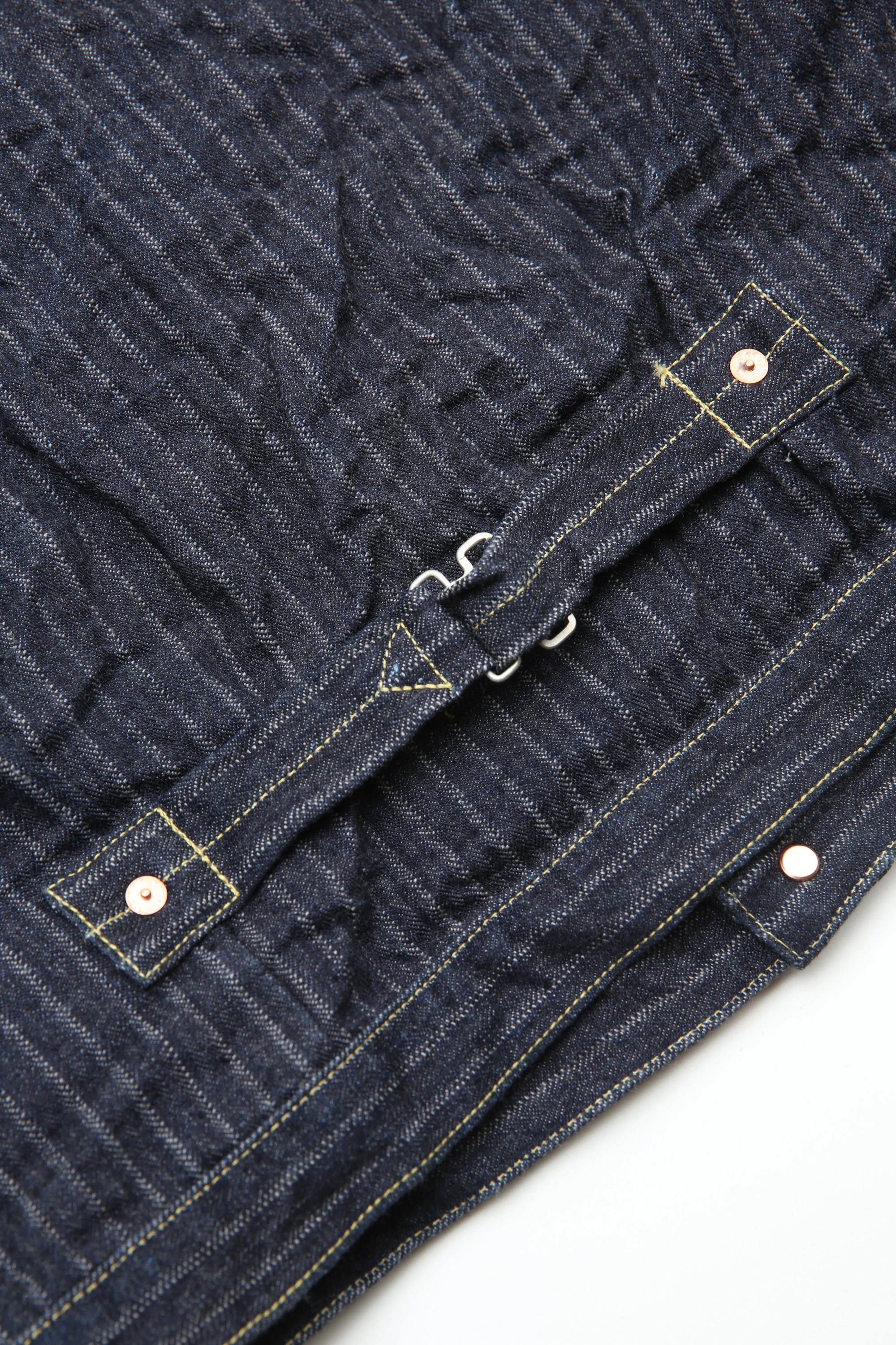 Graph Zero WWII 1ST Type 1 Jean Jacket - Needle Pull HB. ST (One Wash) - Image 10