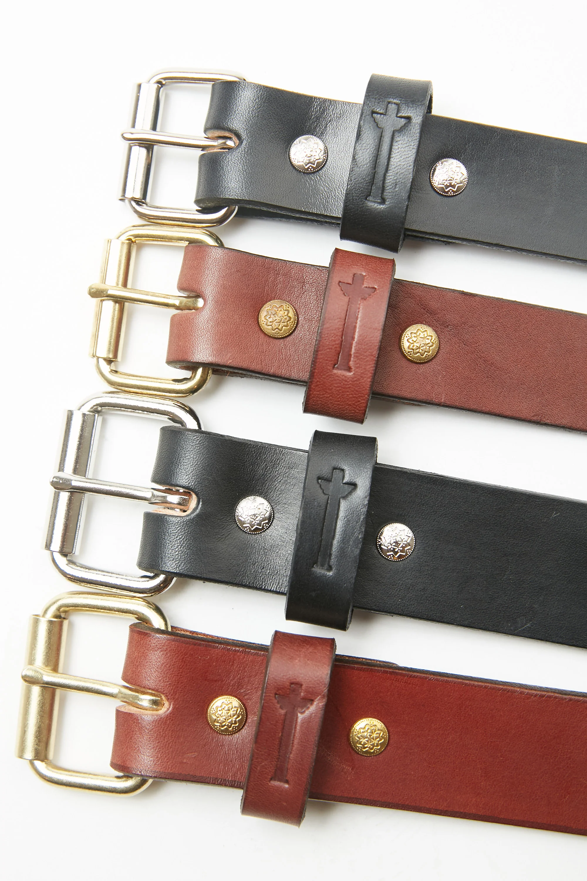 Totem Brand Co. Leather Belt 1.5" (Brown) - Image 3
