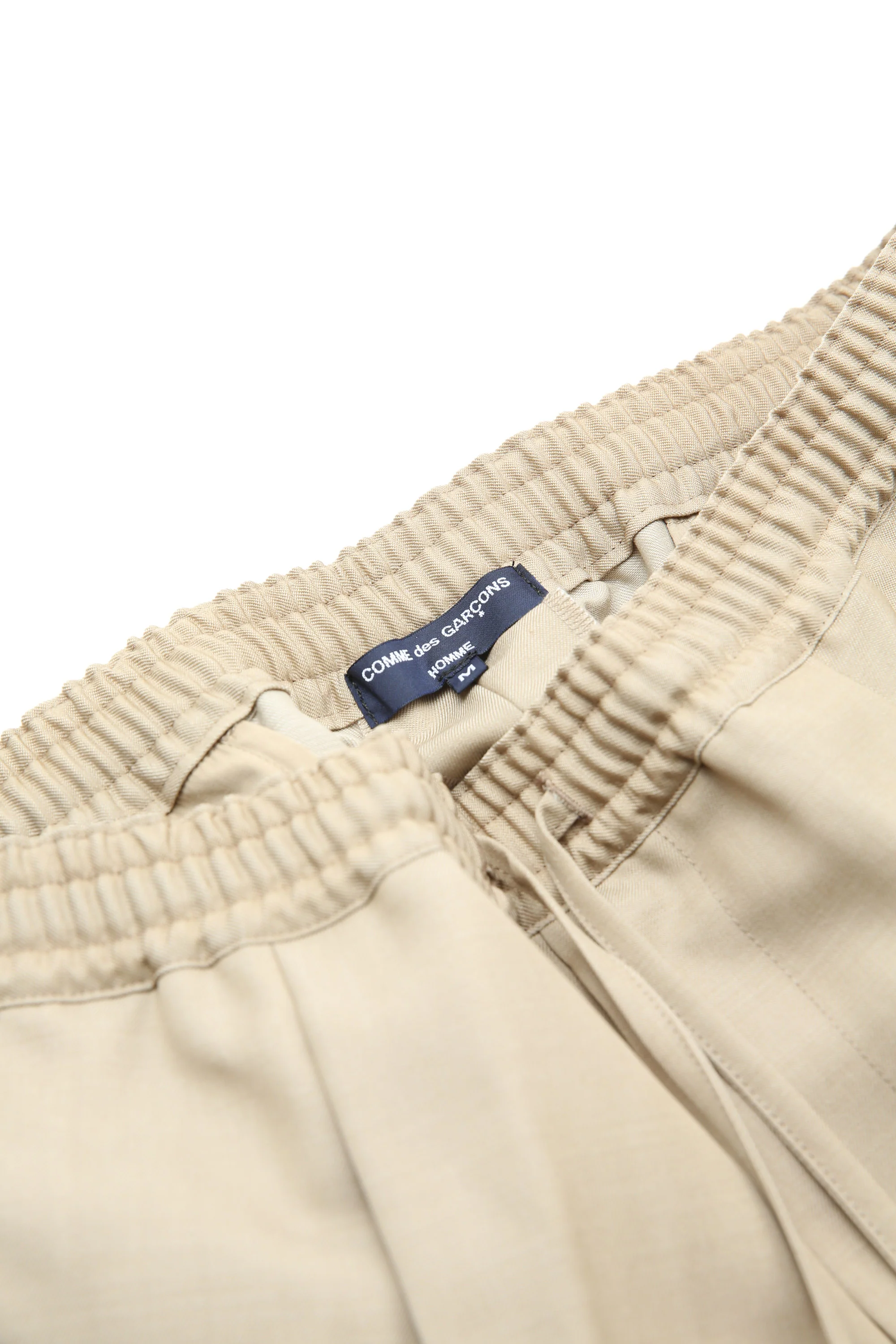 Comme des Garçons HOMME - MEN'S PANTS- BEIGE - {HM-P002-S24} - Image 8