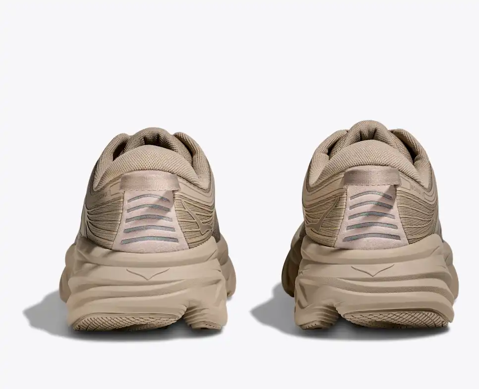 Hoka Men's Bondi 7 - Raw Linen / Raw Linen - Image 3