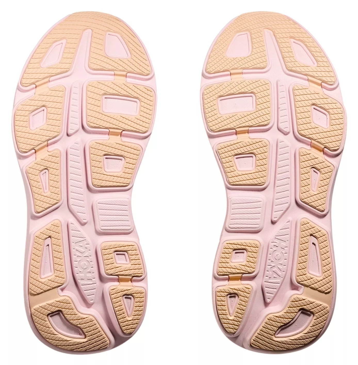 Hoka Women's Bondi 9 - Lilac Cream / Tangerine Glow - Image 8