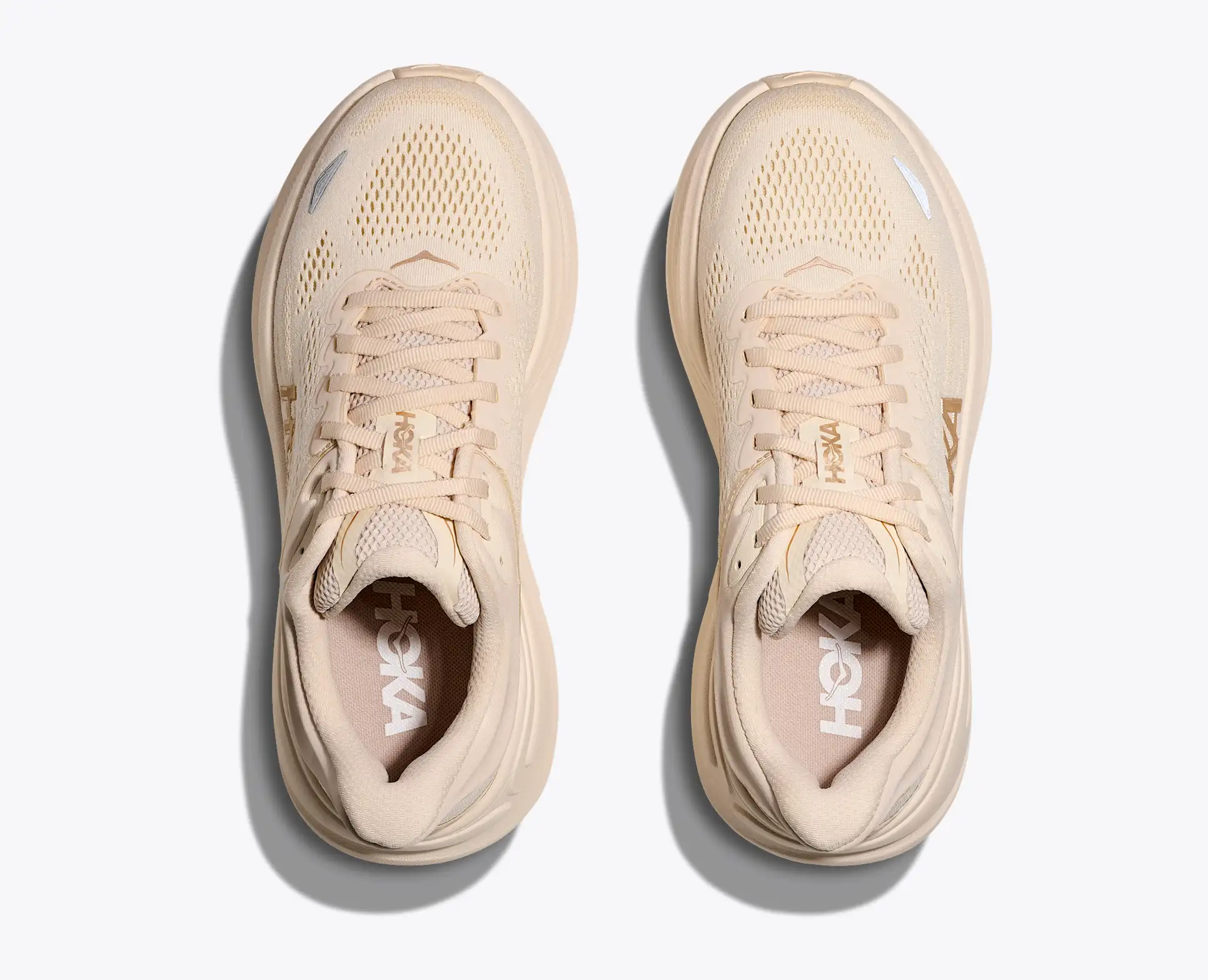 Hoka Women's Bondi 9 - Vanilla / Birch - Image 4