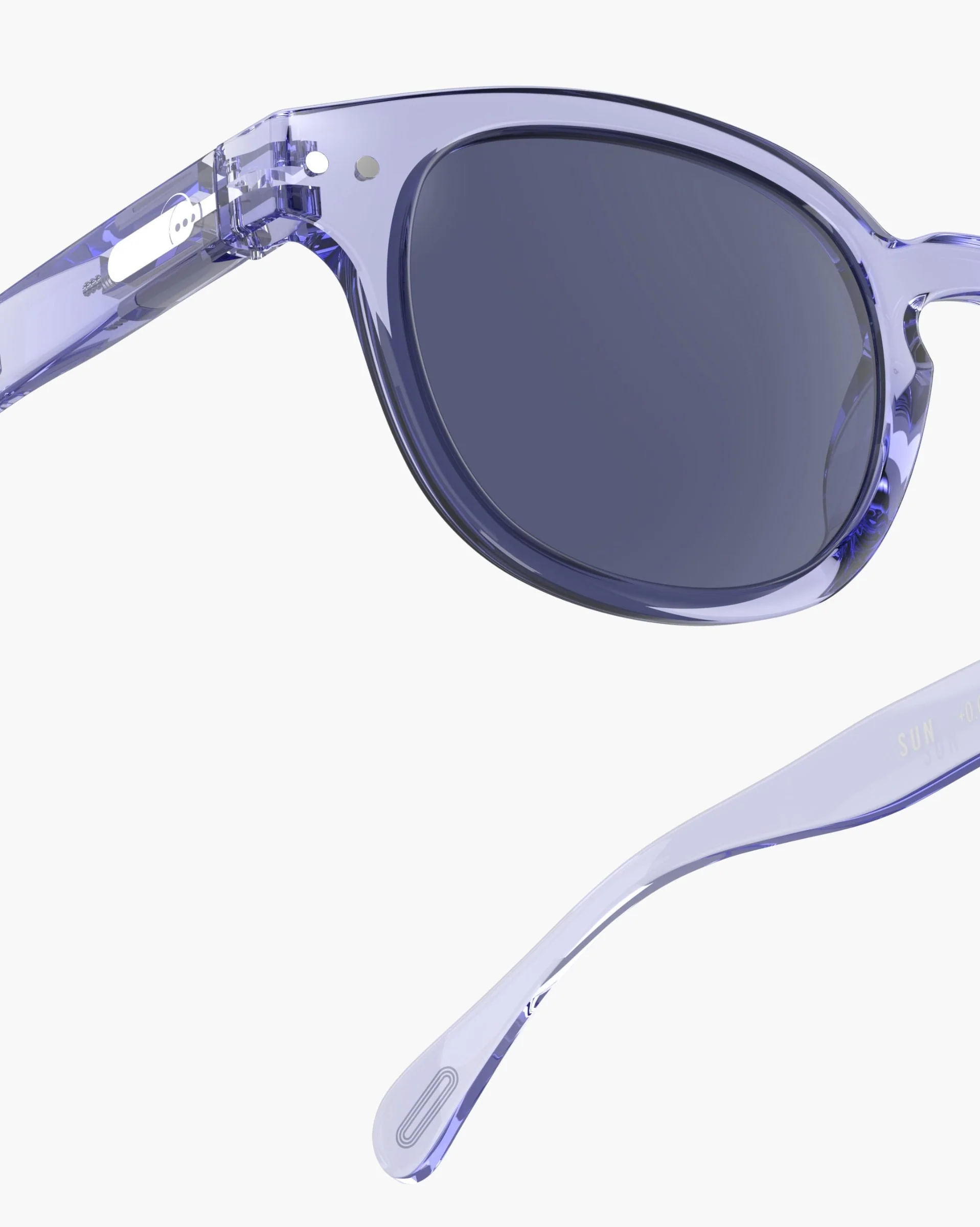 Izipizi Sunglasses #C - Blue Lenses - Athletic Purple - Image 3