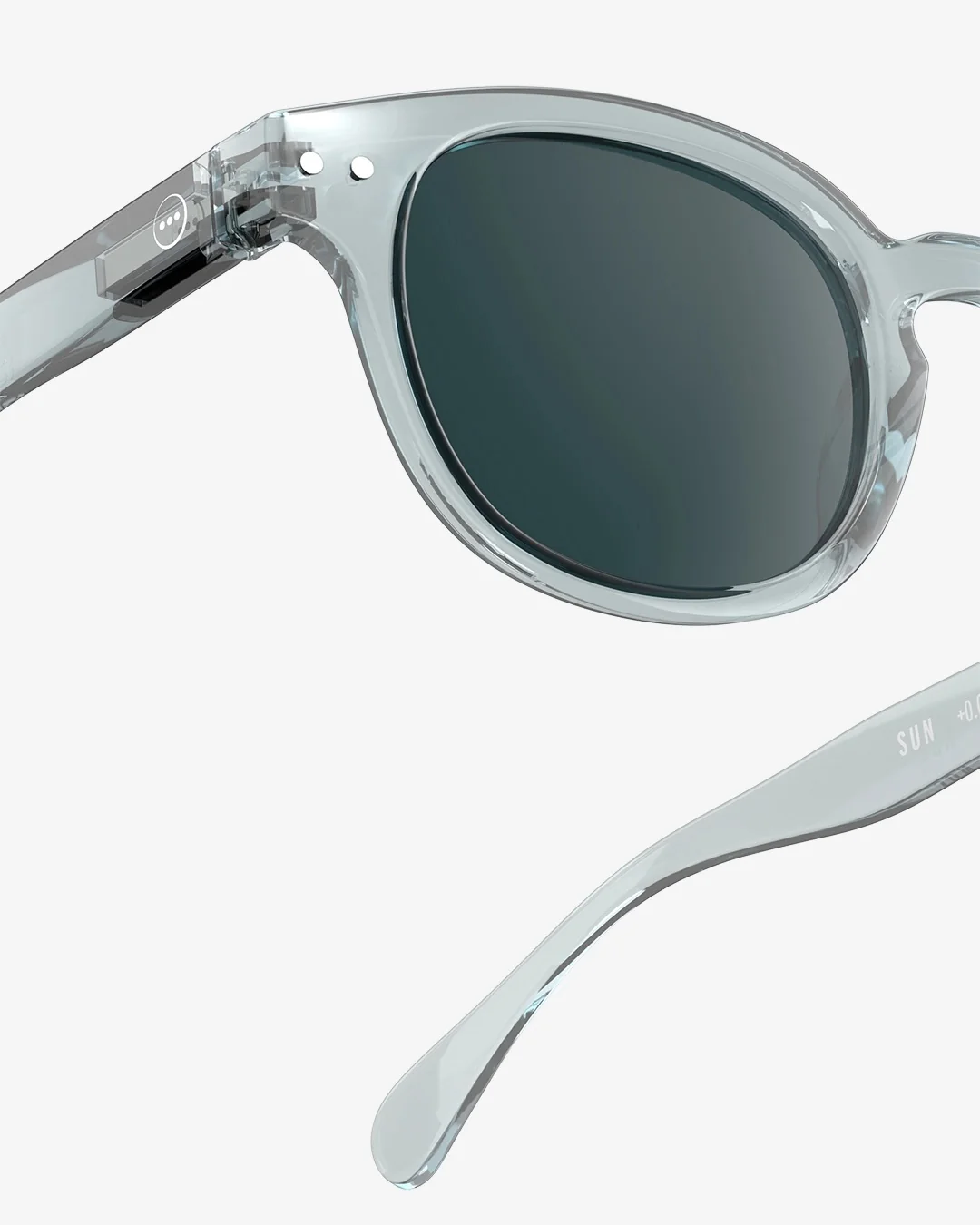 Izipizi Sunglasses #C Blue Lenses - Frozen Blue - Image 3