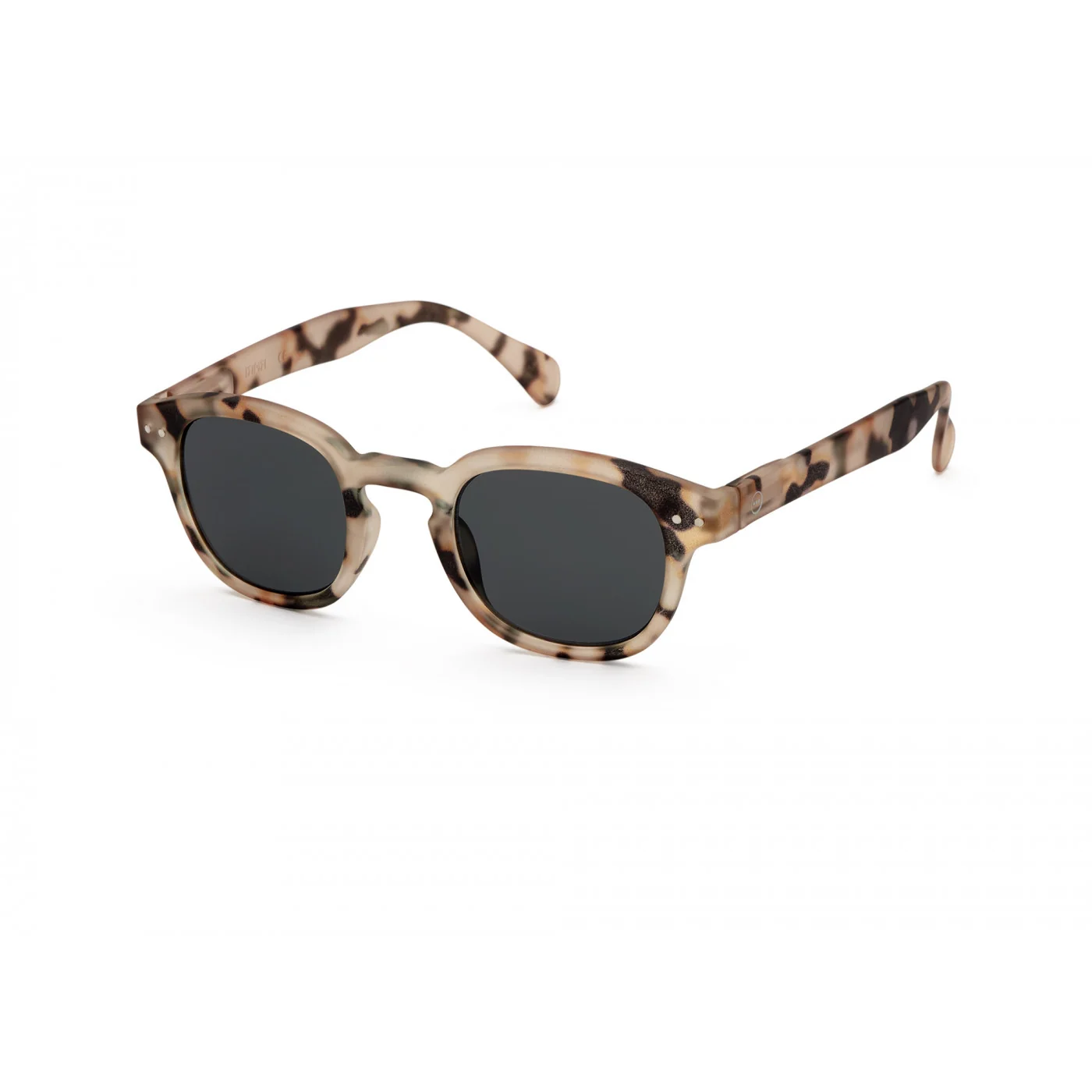 Izipizi Sunglasses #C Soft Grey Lenses - Light Tortoise - Image 3