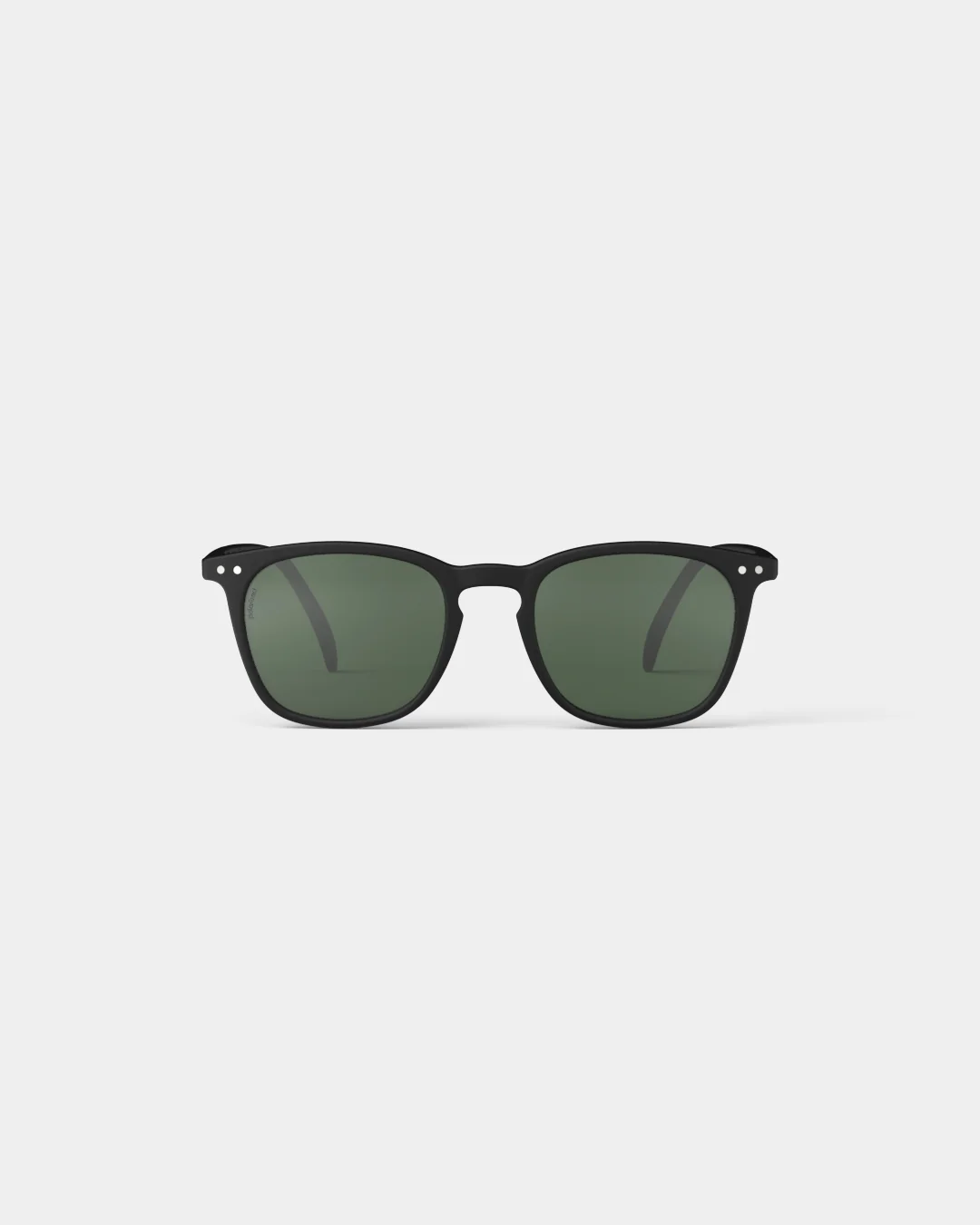 Izipizi Sunglasses #E - Polarized Green Lenses - Black
