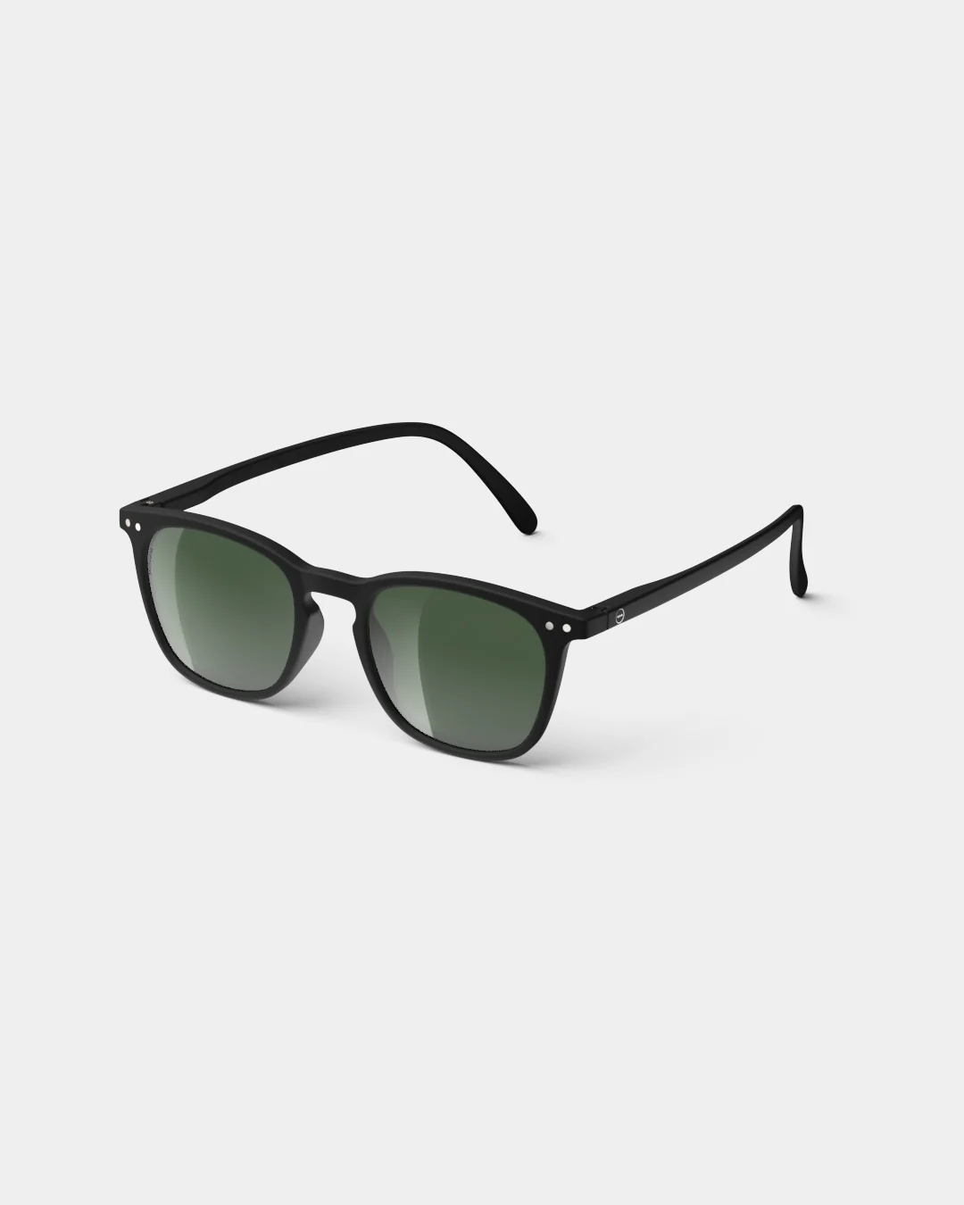 Izipizi Sunglasses #E - Polarized Green Lenses - Black - Image 2