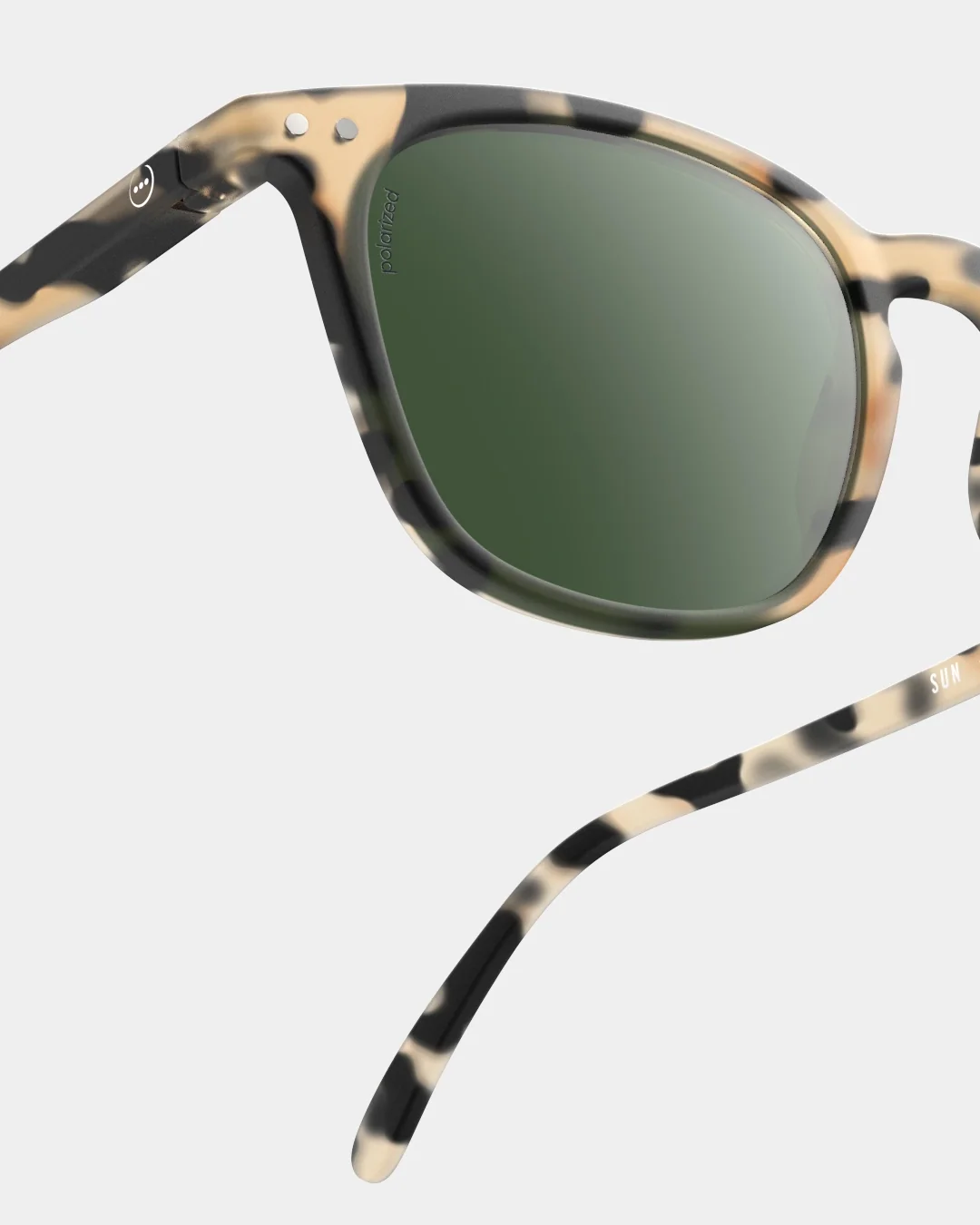Izipizi Sunglasses #E - Polarized - Light Tortoise - Image 3