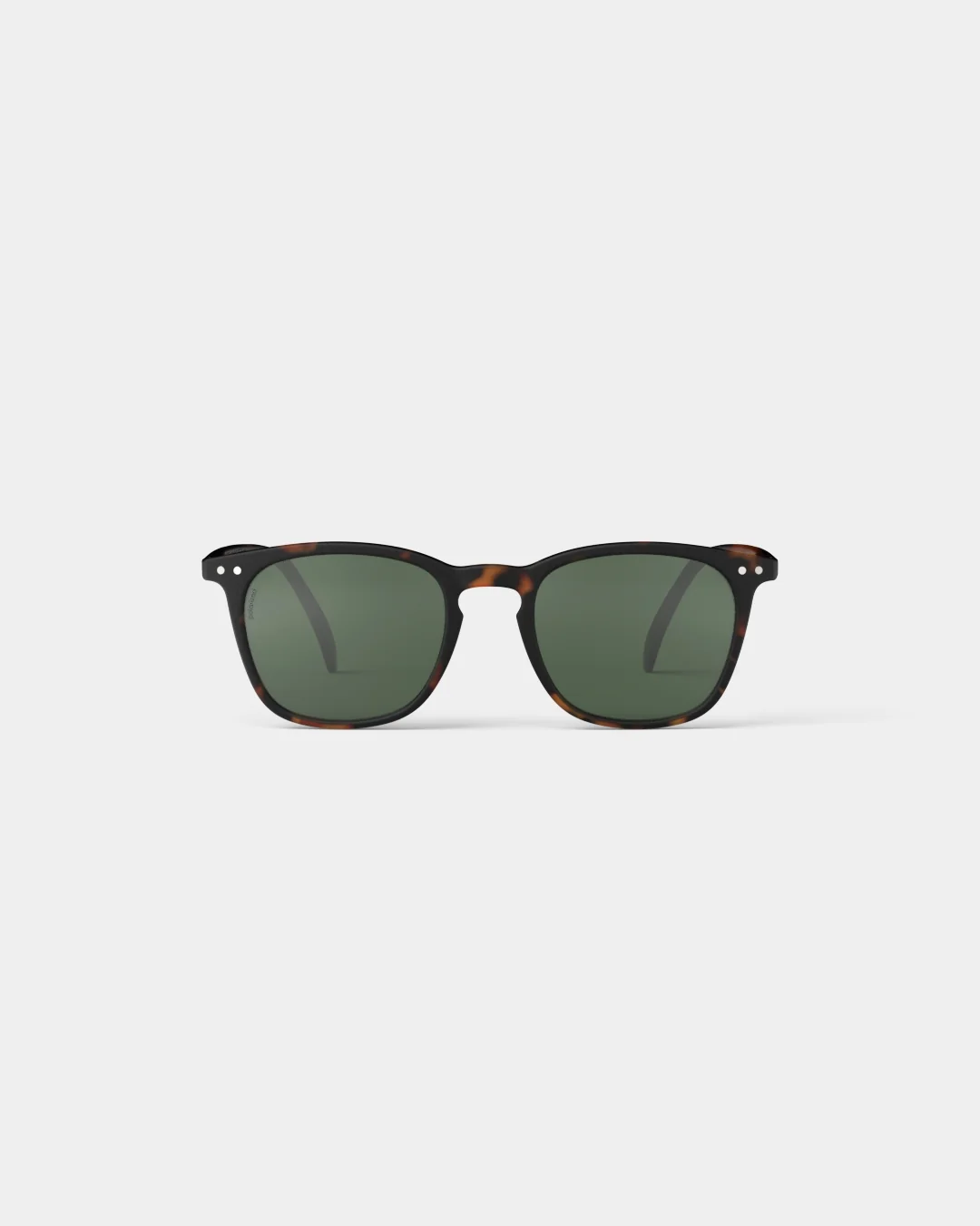 Izipizi Sunglasses #E - Polarized Green Lenses - Tortoise