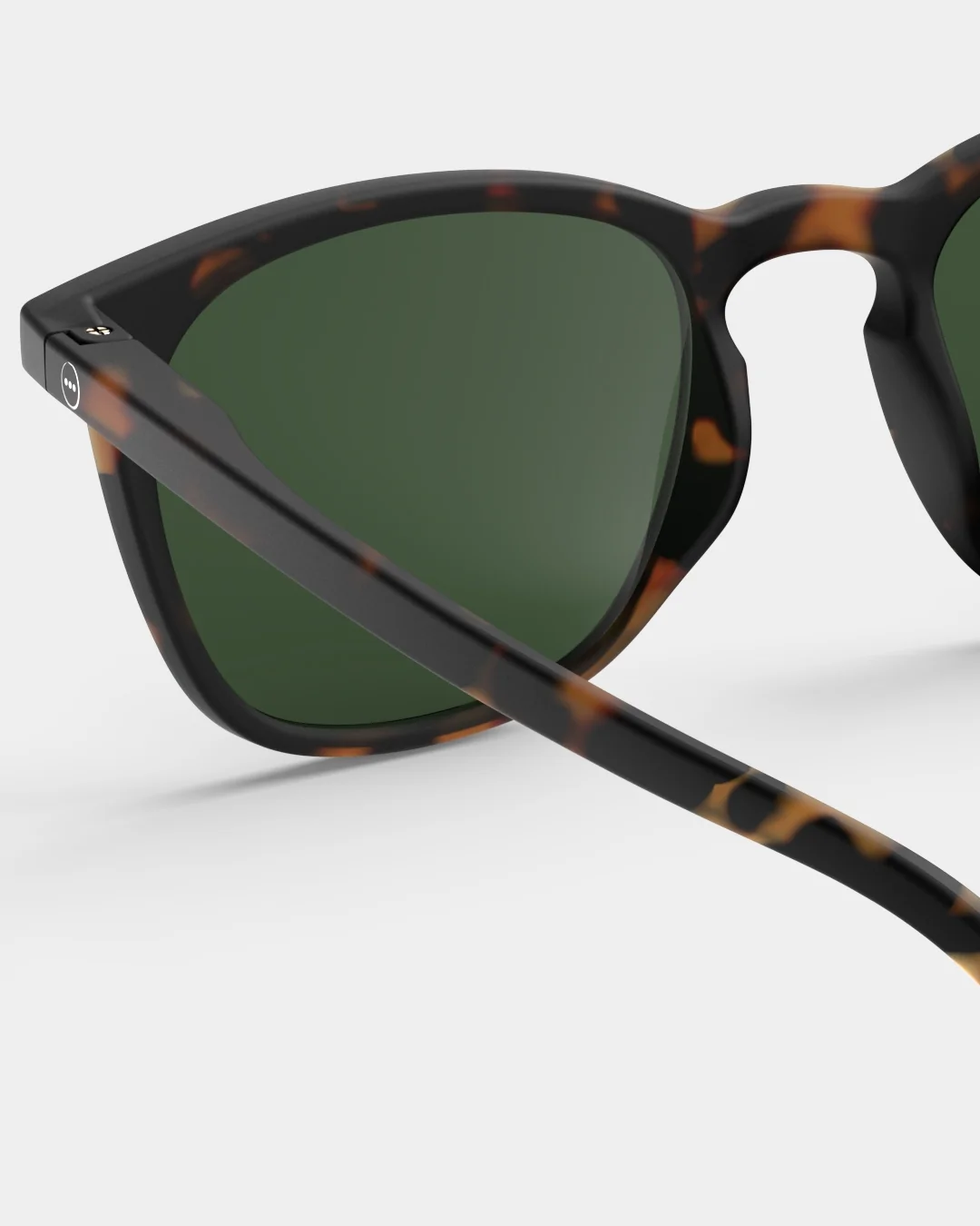 Izipizi Sunglasses #E - Polarized Green Lenses - Tortoise - Image 5