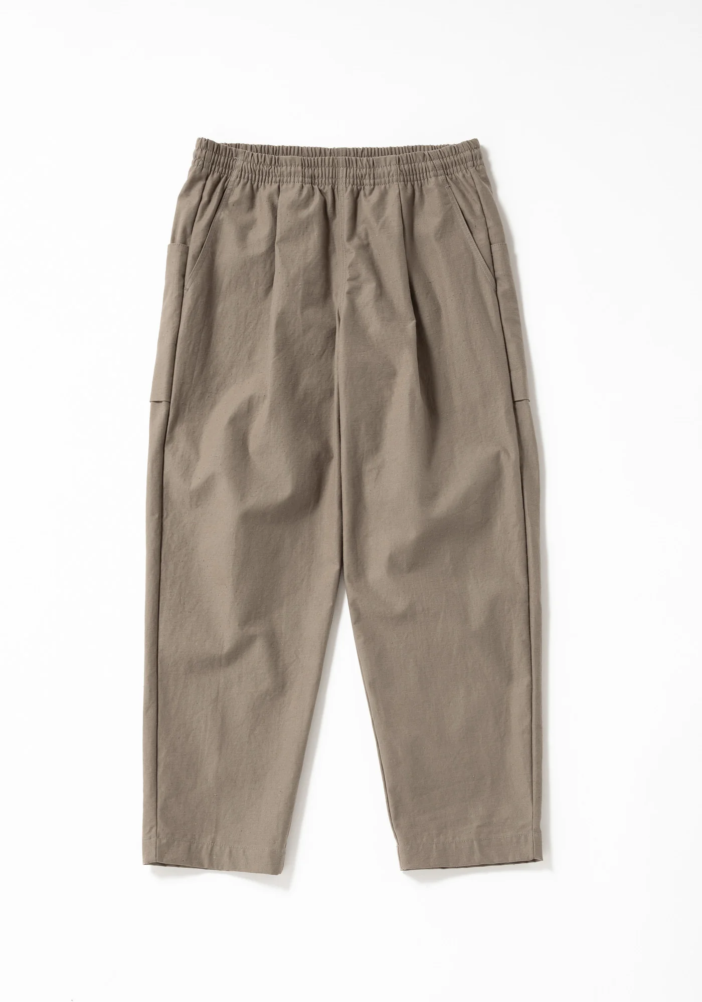 Jackman Back Nep Umps Pants - Sepia