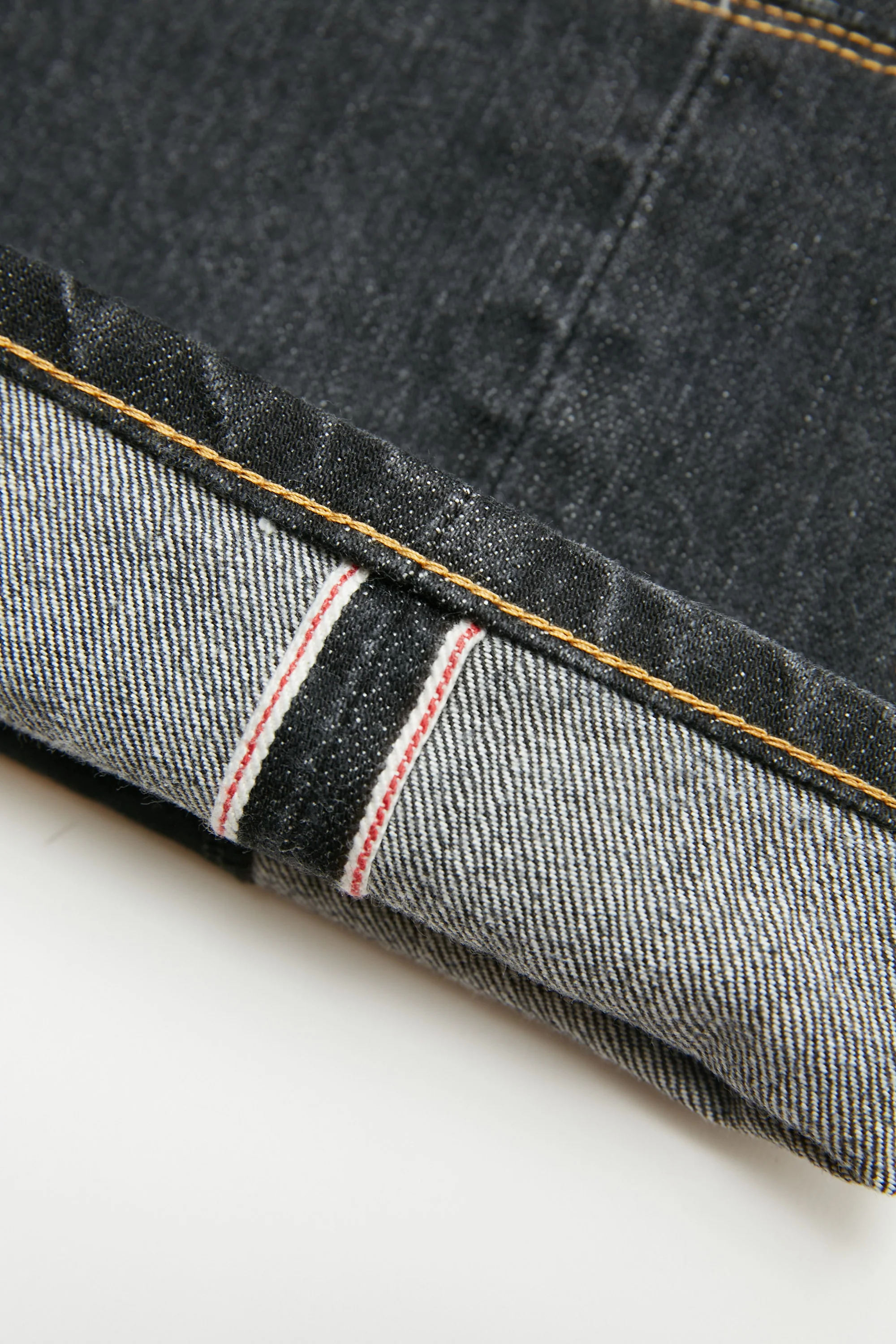 JUNYA WATANABE MAN cotton selvedge denim garment treated x multi fabrics mix Pants - Black X MIX - Image 8
