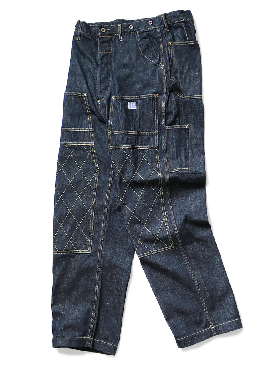 Kapital 11.5oz Denim LUMBER Pants - Indigo - Image 3