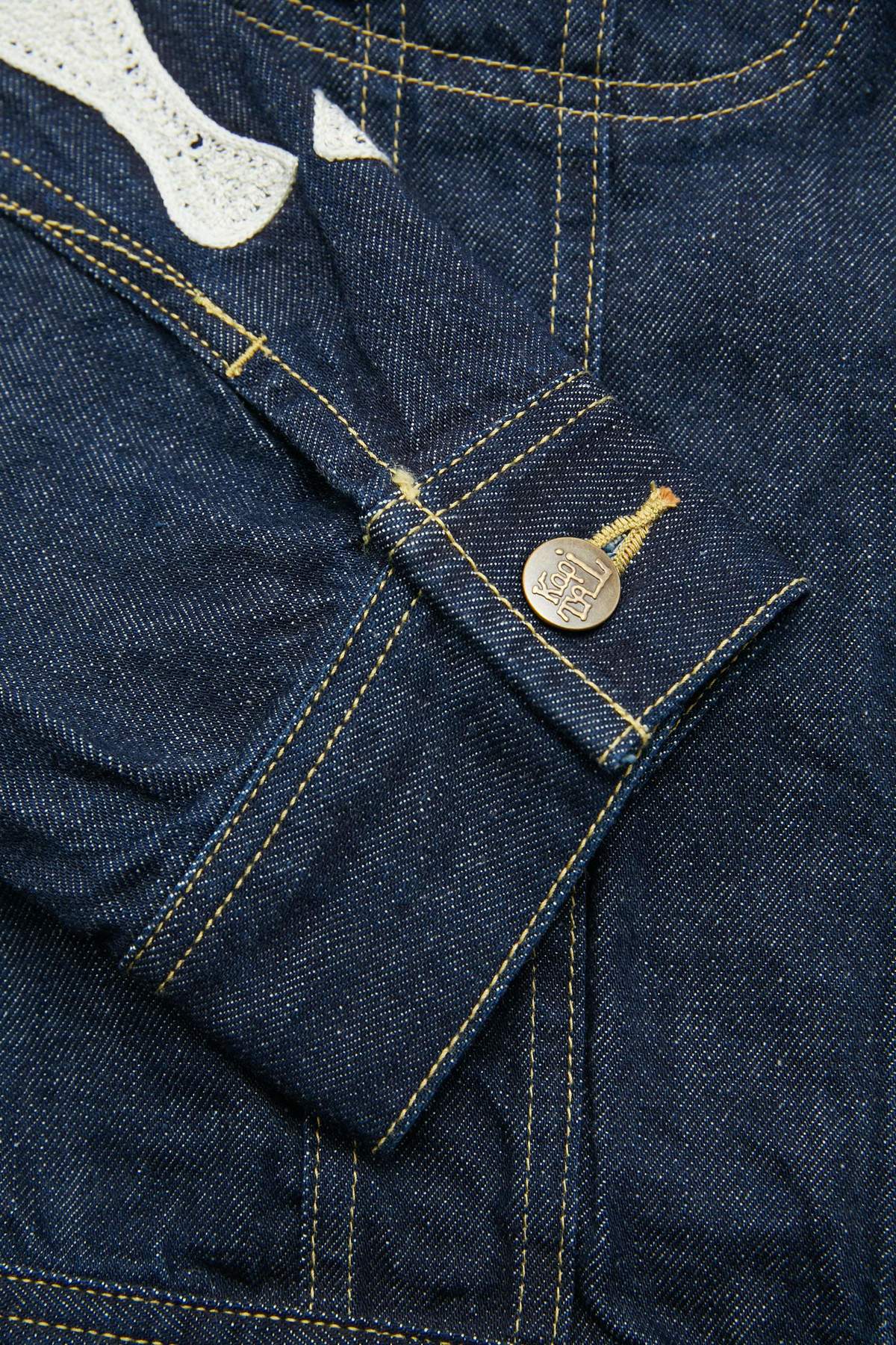 Kapital 11.5oz Denim MEXICAN TUXEDO Westerner - Indigo - (EK-1500LJ) - Image 10