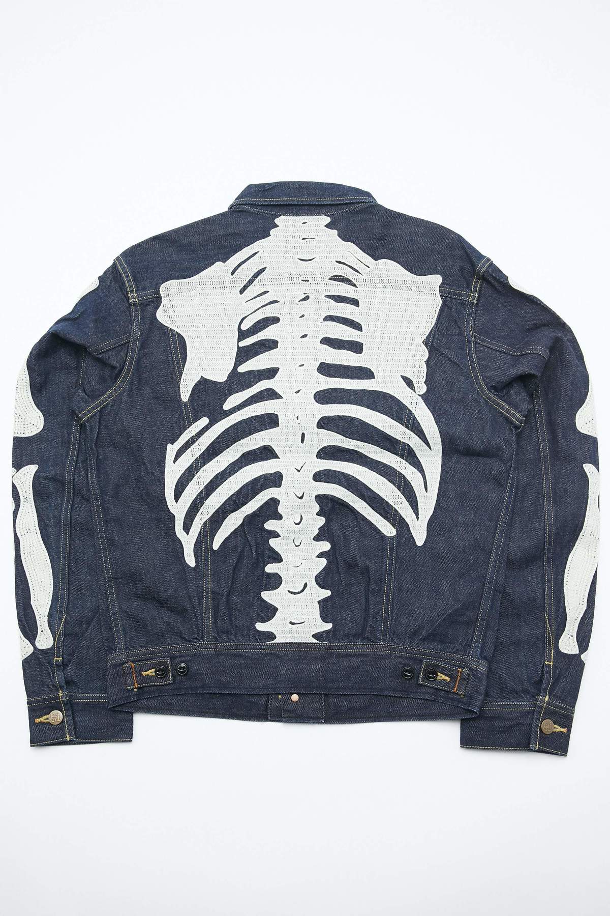Kapital 11.5oz Denim MEXICAN TUXEDO Westerner - Indigo - (EK-1500LJ) - Image 11