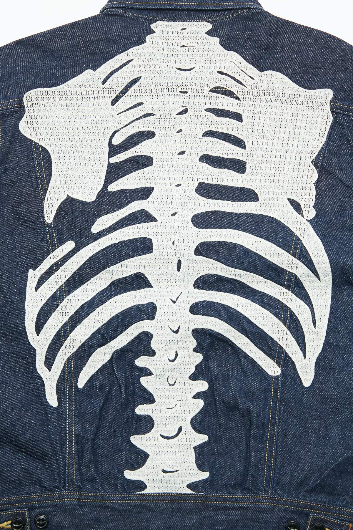 Kapital 11.5oz Denim MEXICAN TUXEDO Westerner - Indigo - (EK-1500LJ) - Image 12