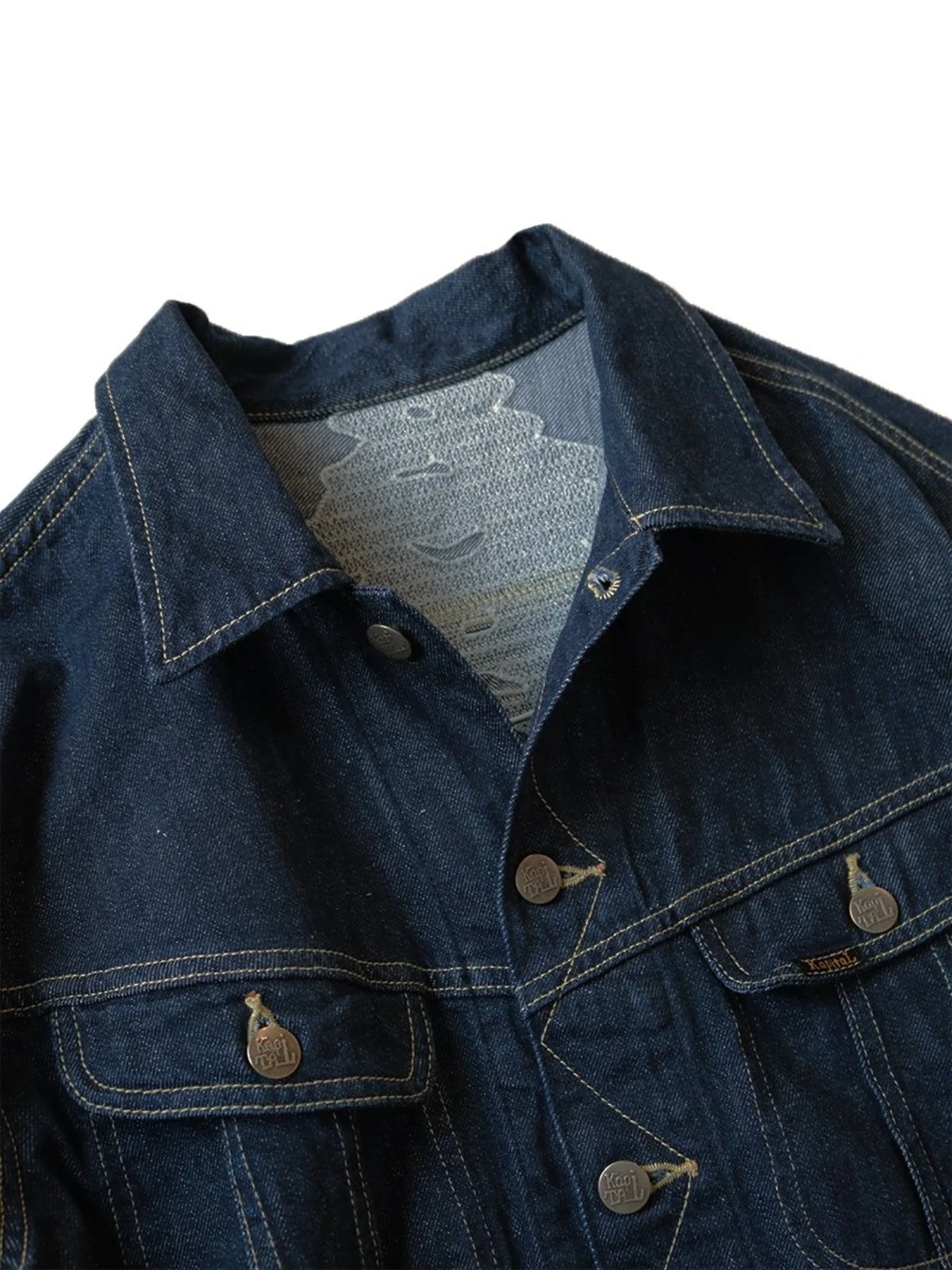 Kapital 11.5oz Denim MEXICAN TUXEDO Westerner - Indigo - (EK-1500LJ) - Image 23