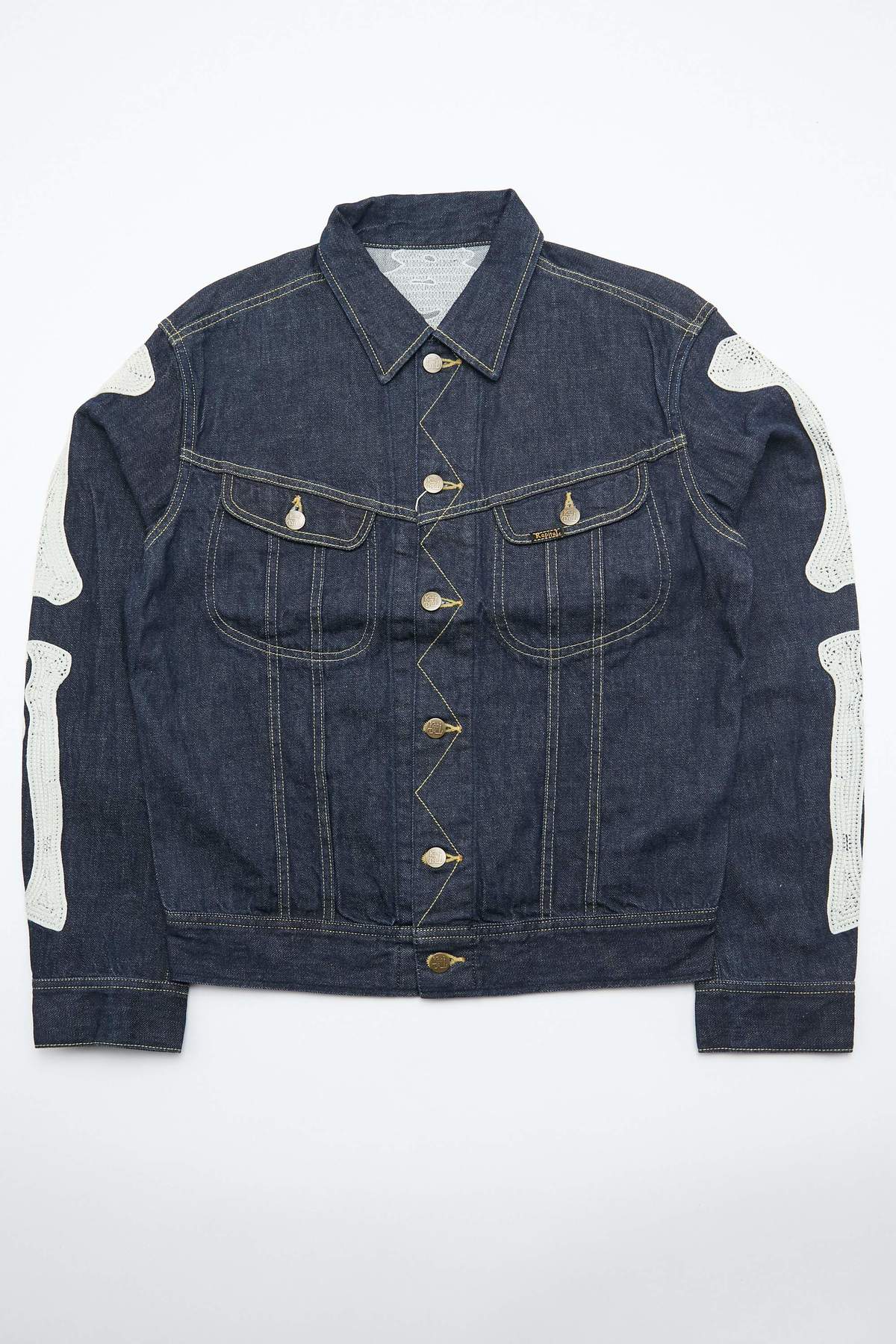 Kapital 11.5oz Denim MEXICAN TUXEDO Westerner - Indigo - (EK-1500LJ) - Image 4