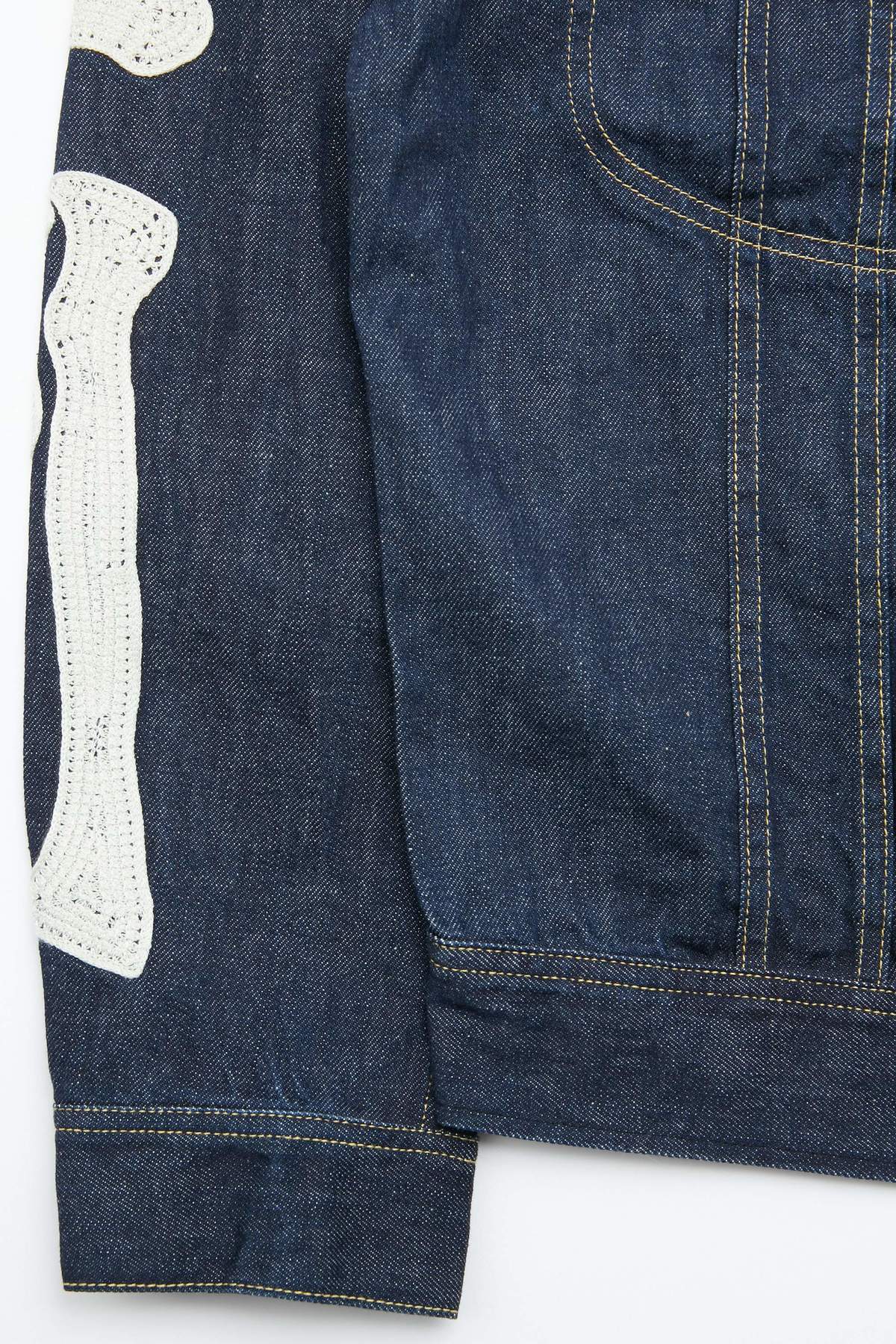 Kapital 11.5oz Denim MEXICAN TUXEDO Westerner - Indigo - (EK-1500LJ) - Image 6