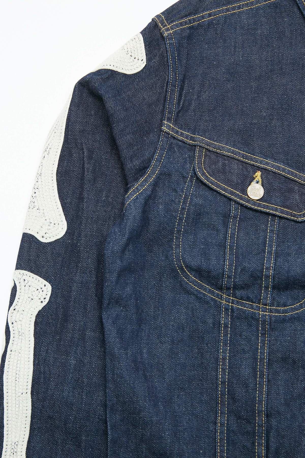Kapital 11.5oz Denim MEXICAN TUXEDO Westerner - Indigo - (EK-1500LJ) - Image 7