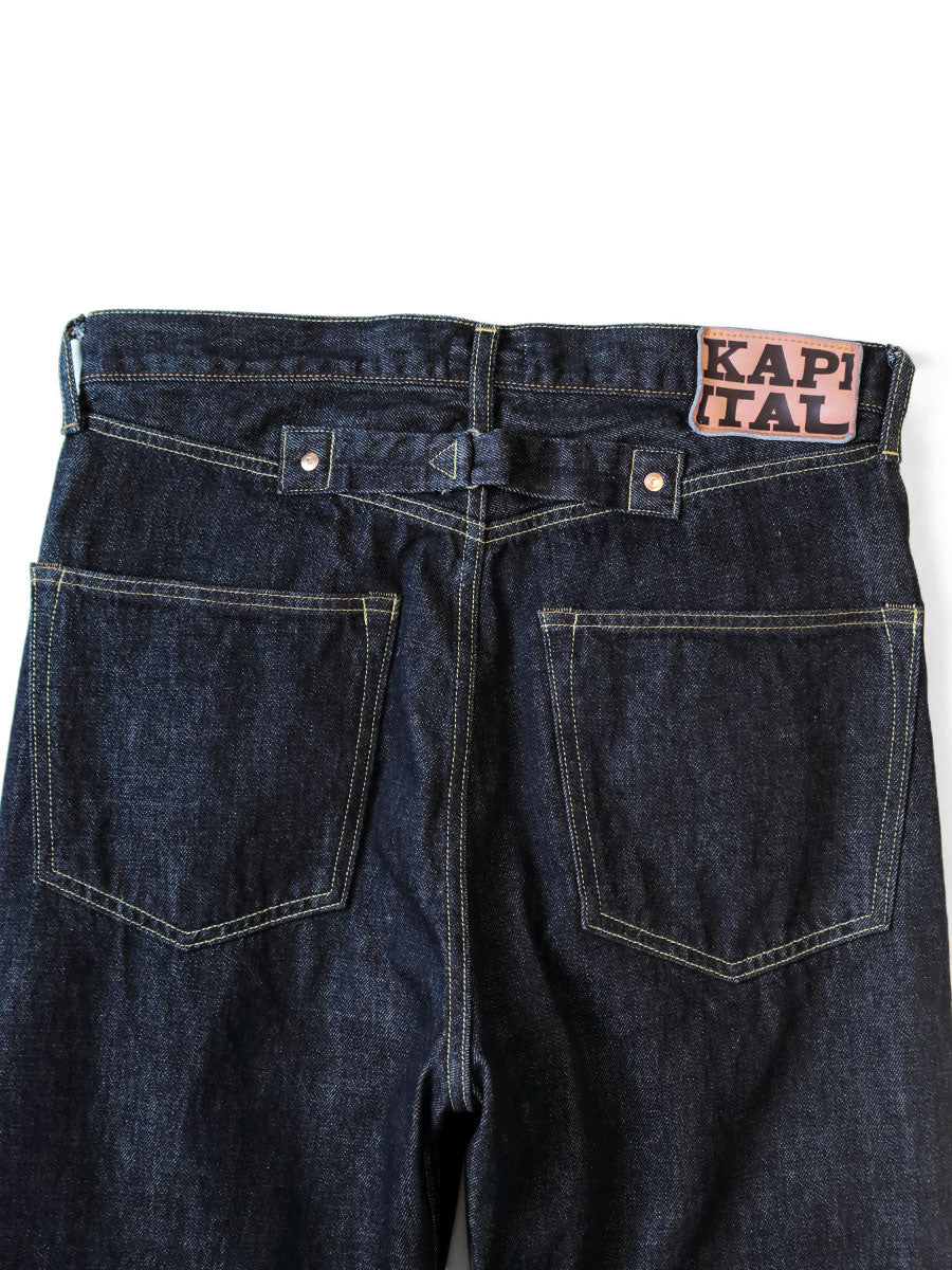 Kapital 12.5oz Denim MEXICAN TUXEDO 5P OKAGILLY - Indigo - Image 5