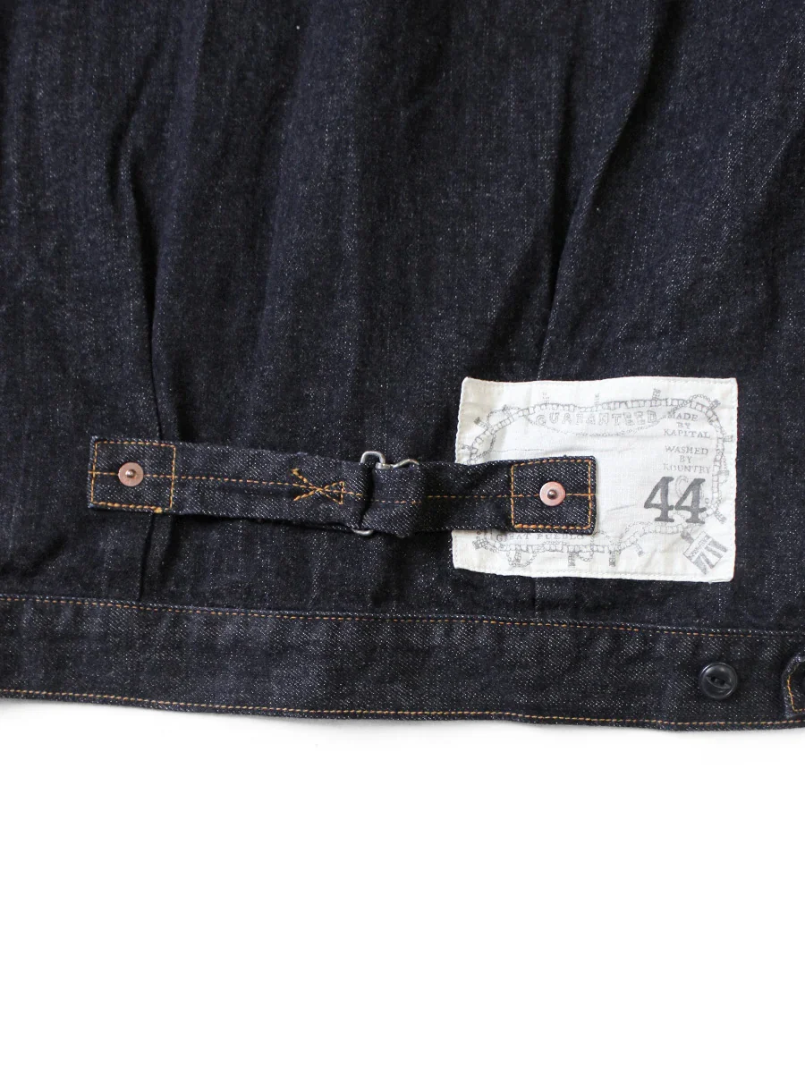 Kapital 12oz Denim Santo Domingo Thunderbird Jacket - Indigo - Image 9