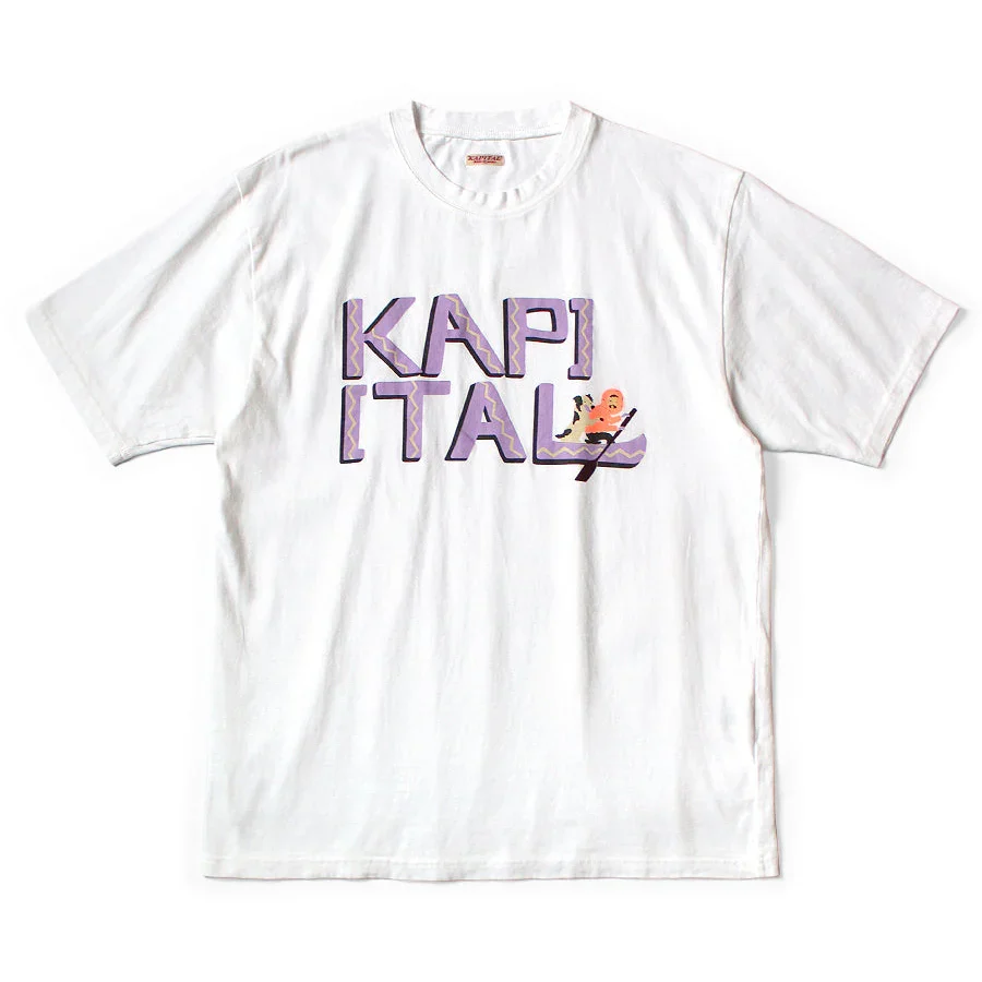 Kapital 20/-Jersey Crew T (CANOE KAPITAL) - Purple