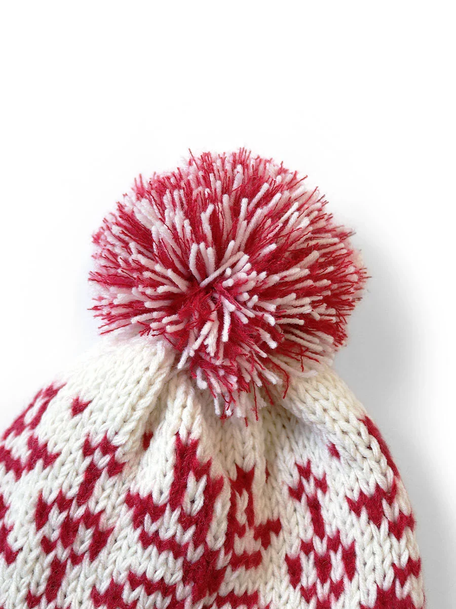 Kapital 3G Wool Snow Knit Cap - White - Image 2