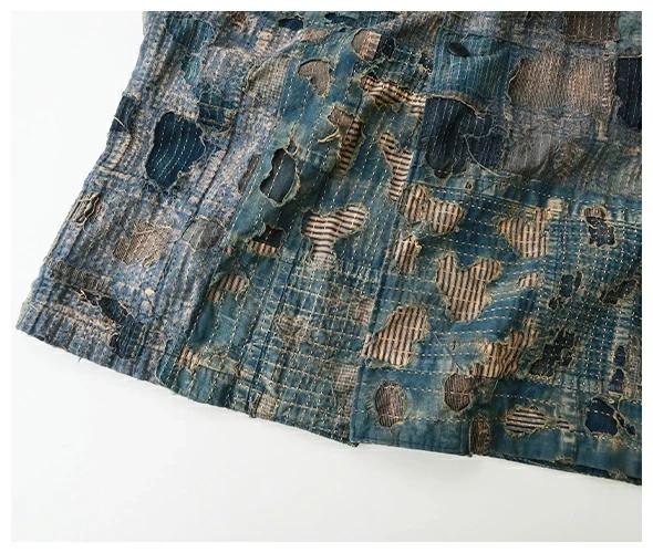 Kapital BORO CAVALIER Coat - INDIGO - (K2412LJ155) - Image 10