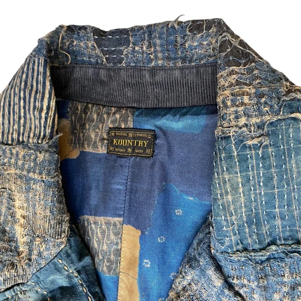 Kapital BORO CAVALIER Coat - INDIGO - (K2412LJ155) - Image 4