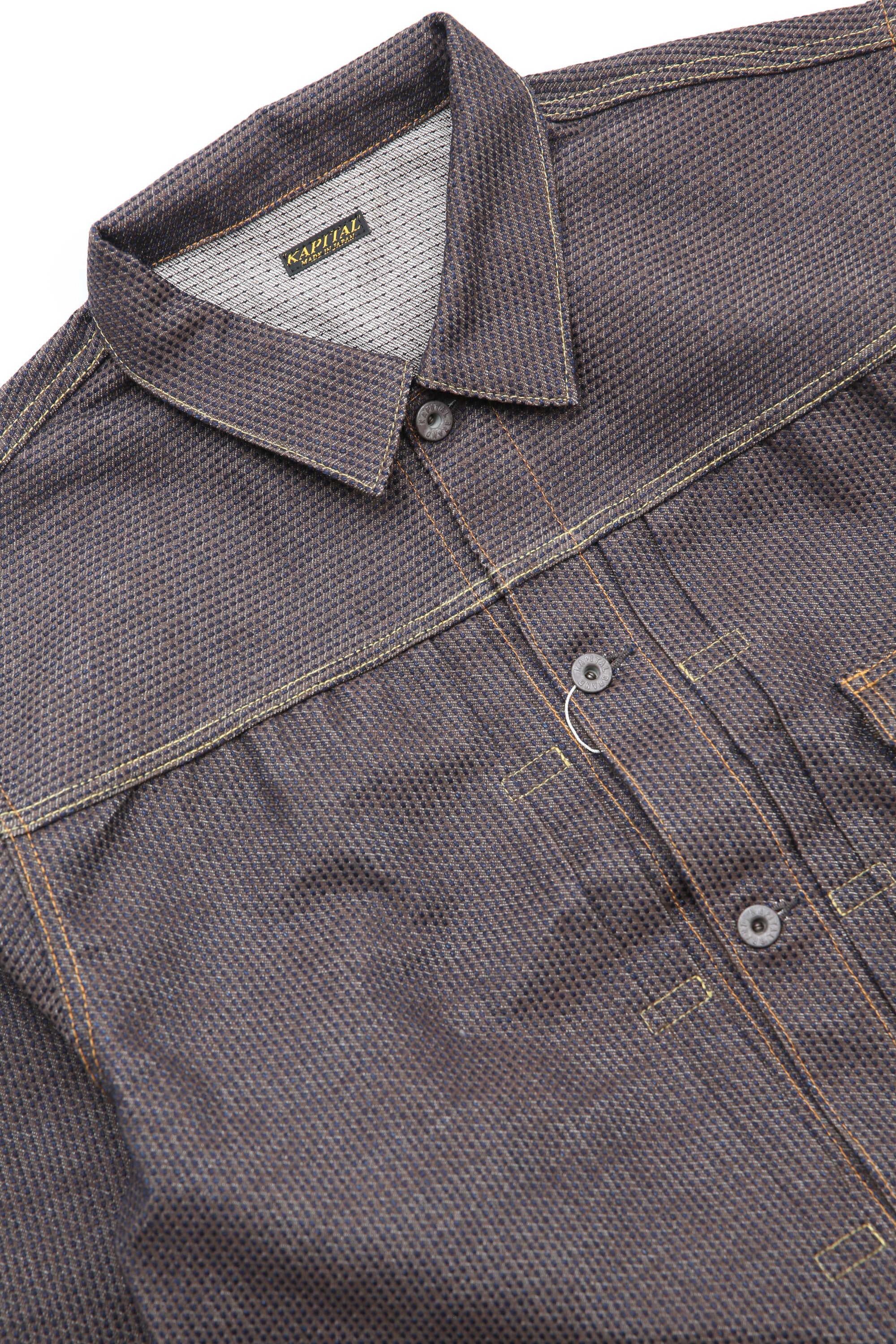 Kapital CENTURY DENIM 1ST JACKET - N5S - Image 7