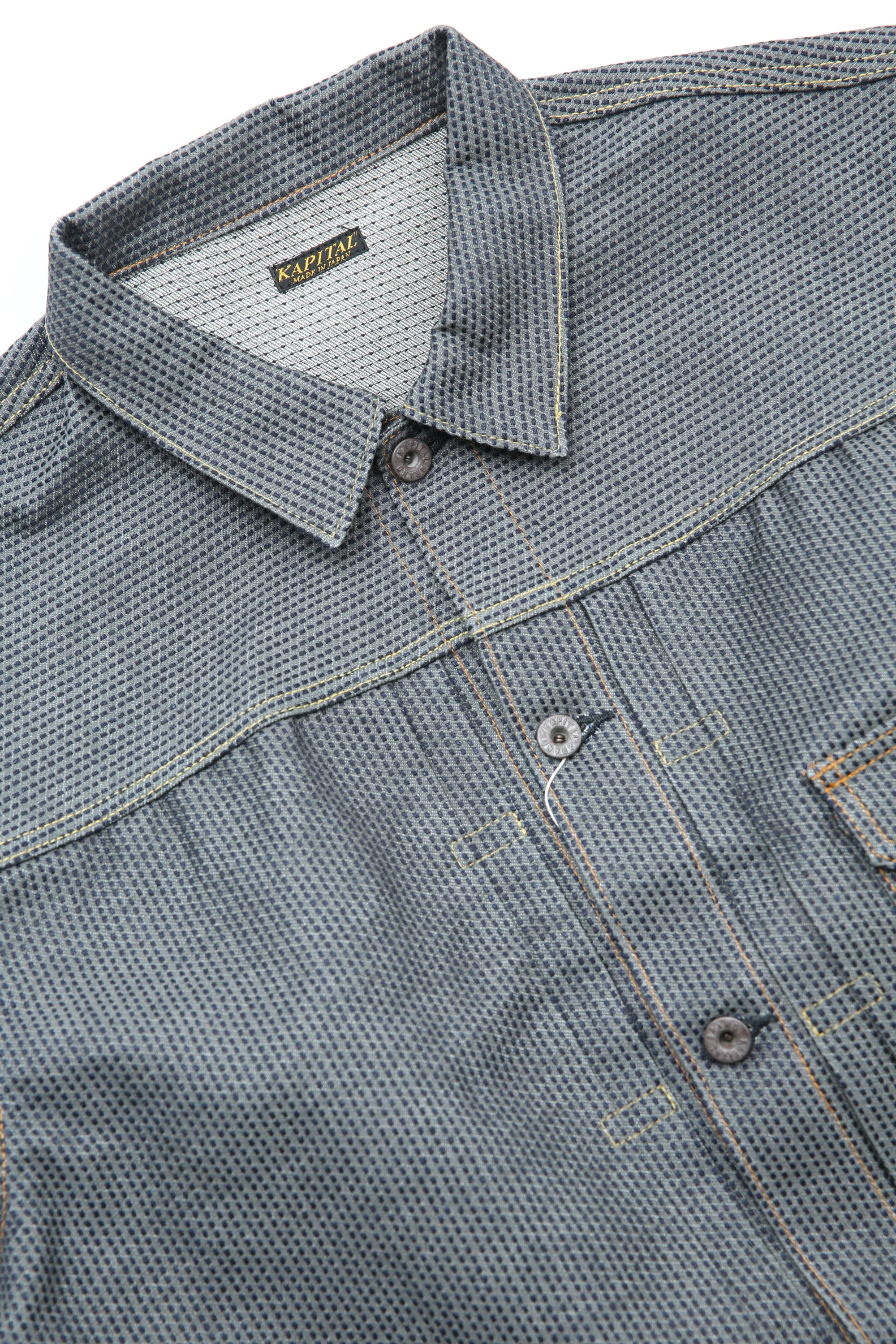 Kapital CENTURY DENIM 1ST JACKET - N7S - Image 5