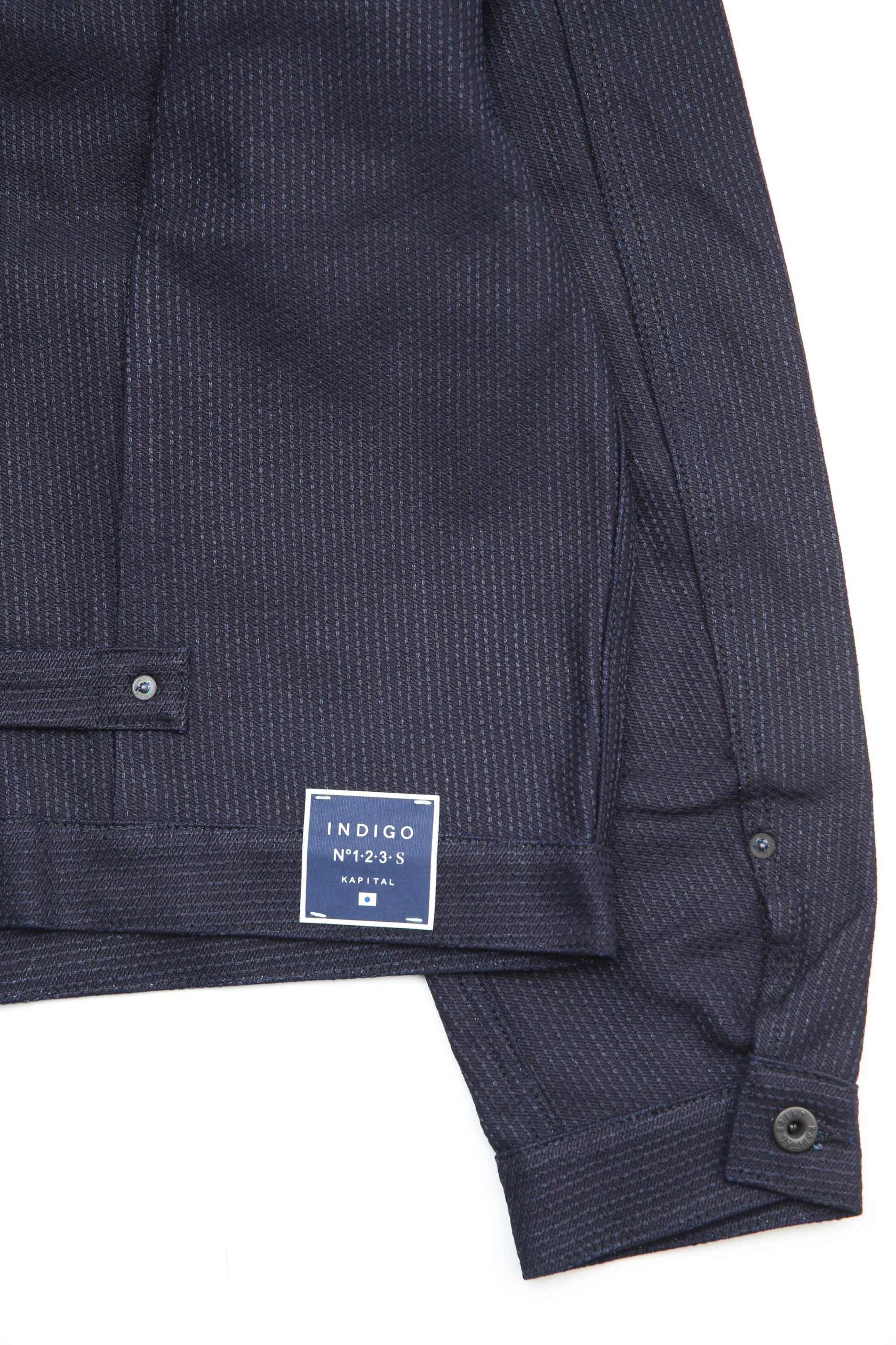 Kapital Century Denim No.1.2.3. 1ST Jacket - Dark Indigo - Image 9