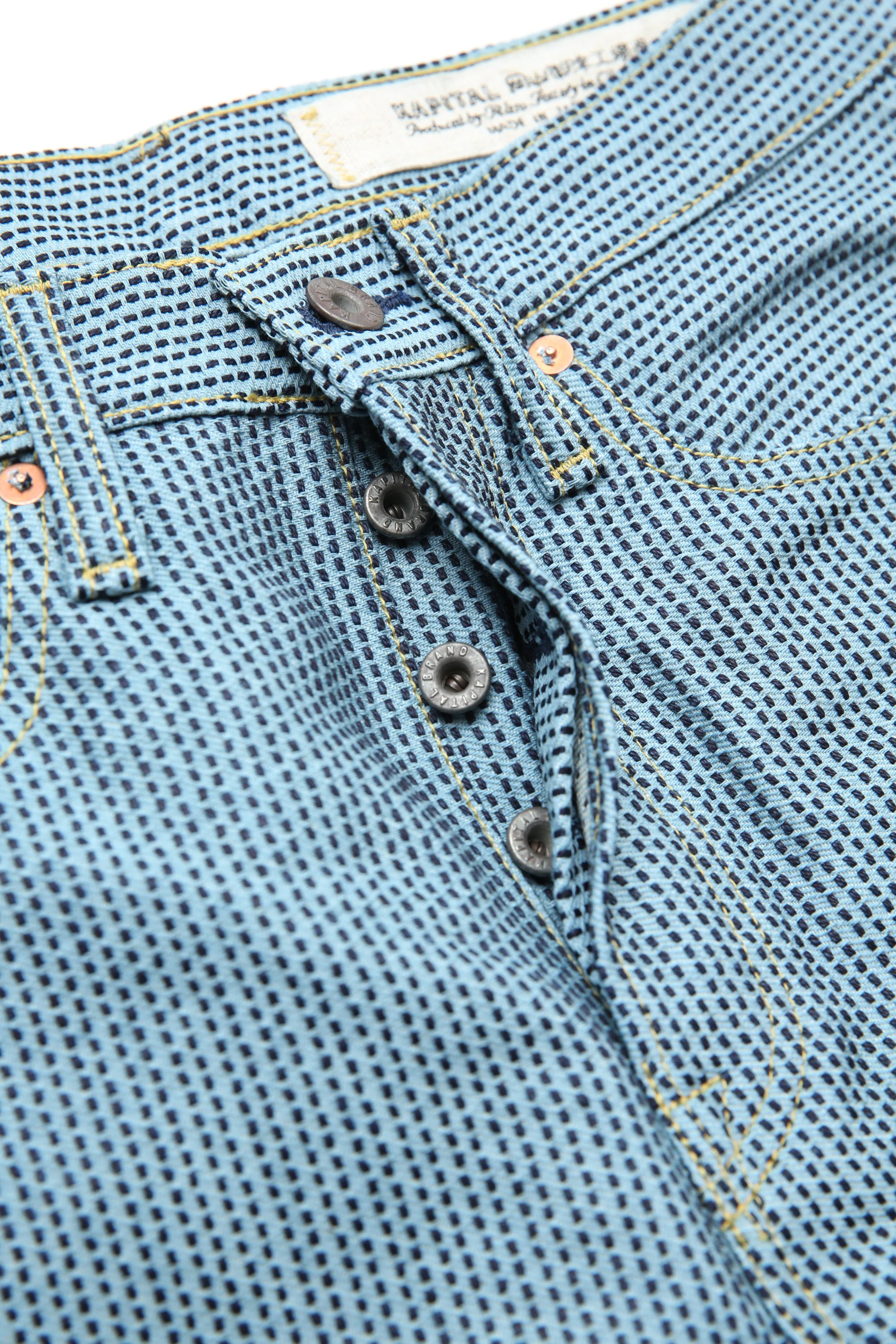 Kapital CENTURY DENIM No.3-S+A MONKEY CISCO (KAP-307) - No.3-S+A - Image 5