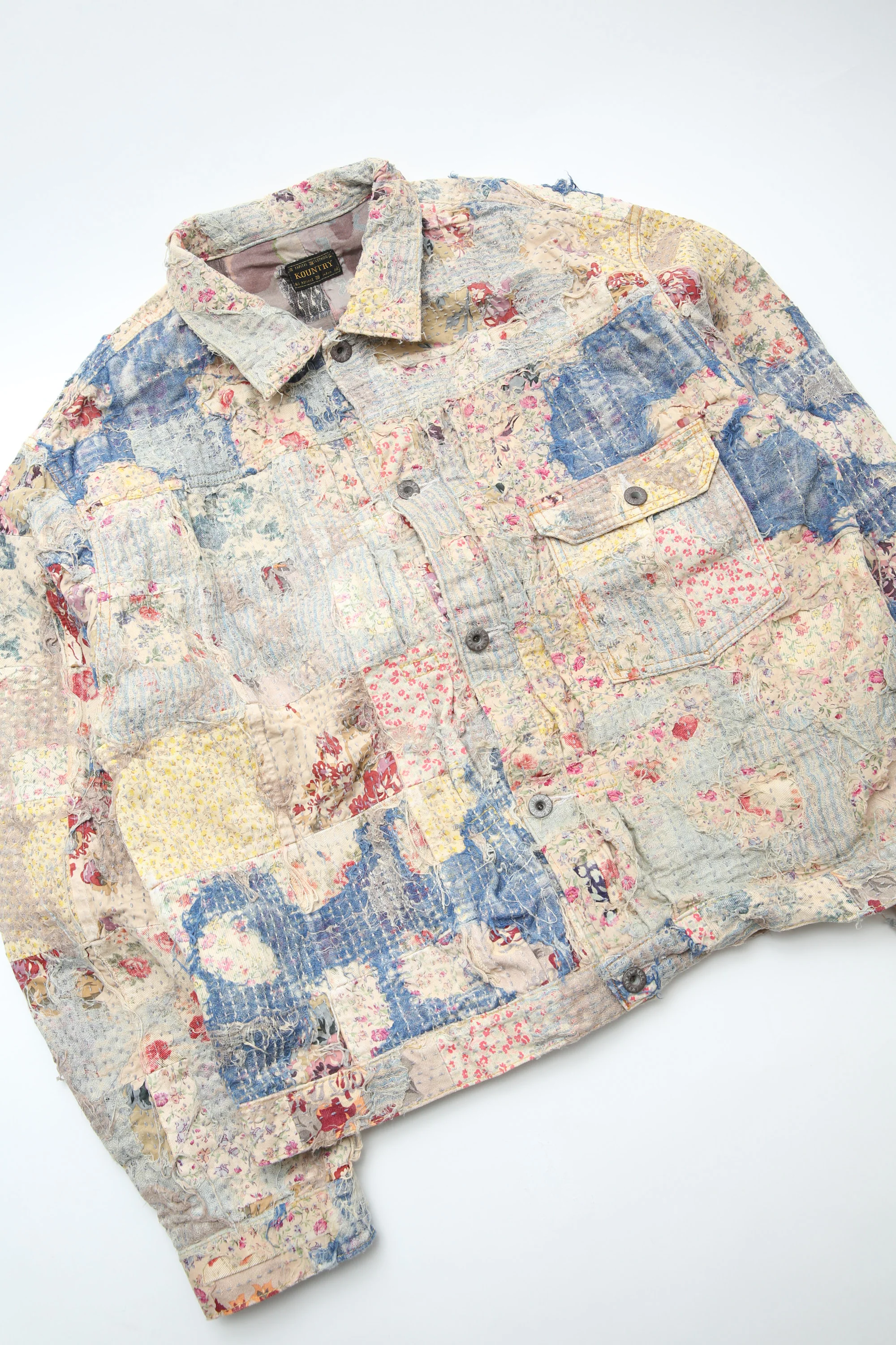 Kapital KOUNTRY Champetre BORO SPRING 1ST JKT - Image 10