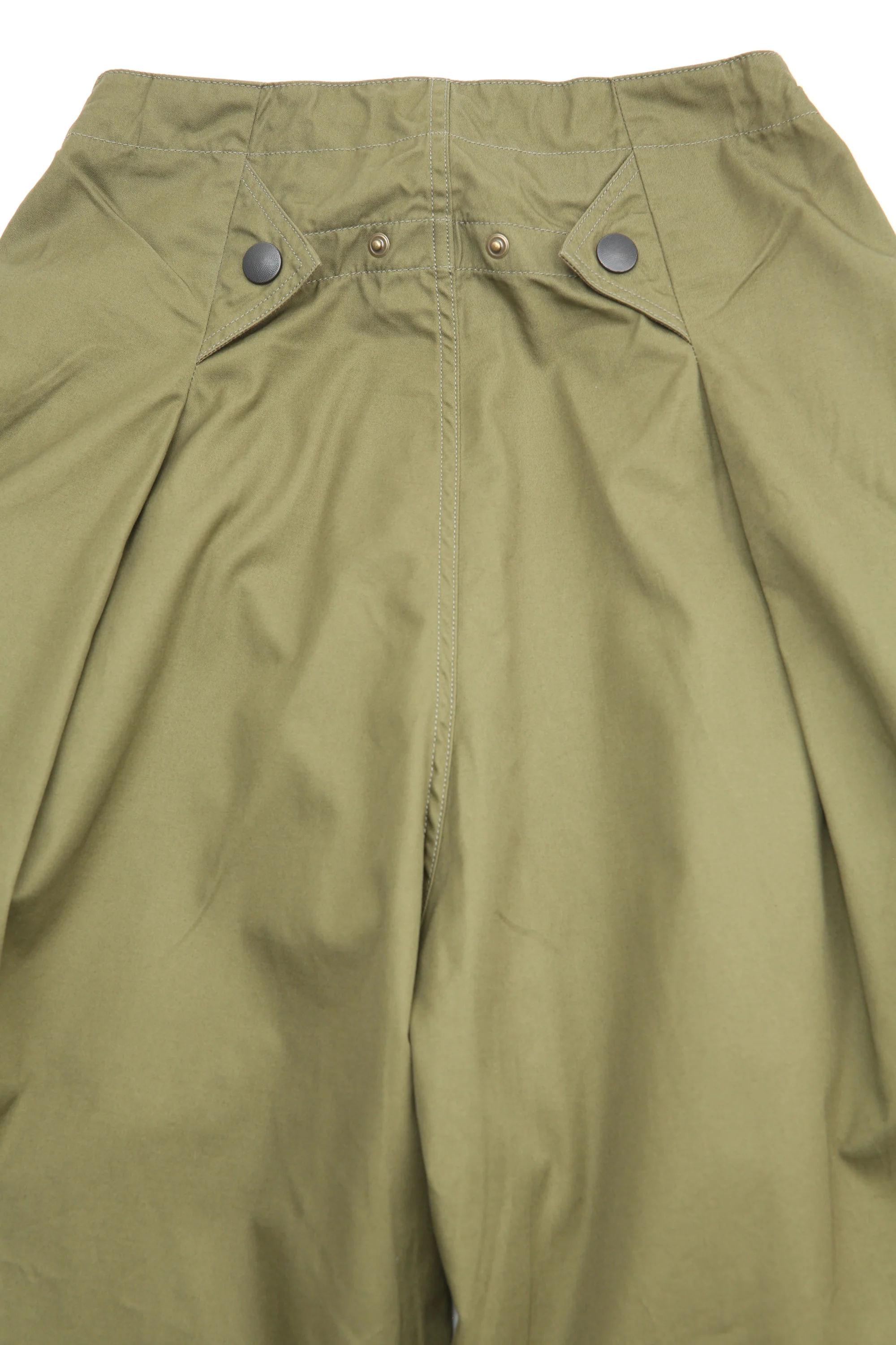 Kapital Combed Gabergine AOZAI Cargo Pants - Khaki - Image 5