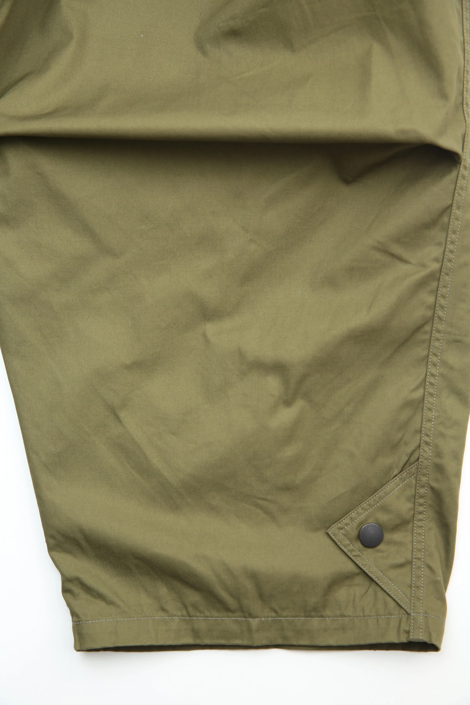 Kapital Combed Gabergine AOZAI Cargo Pants - Khaki - Image 8