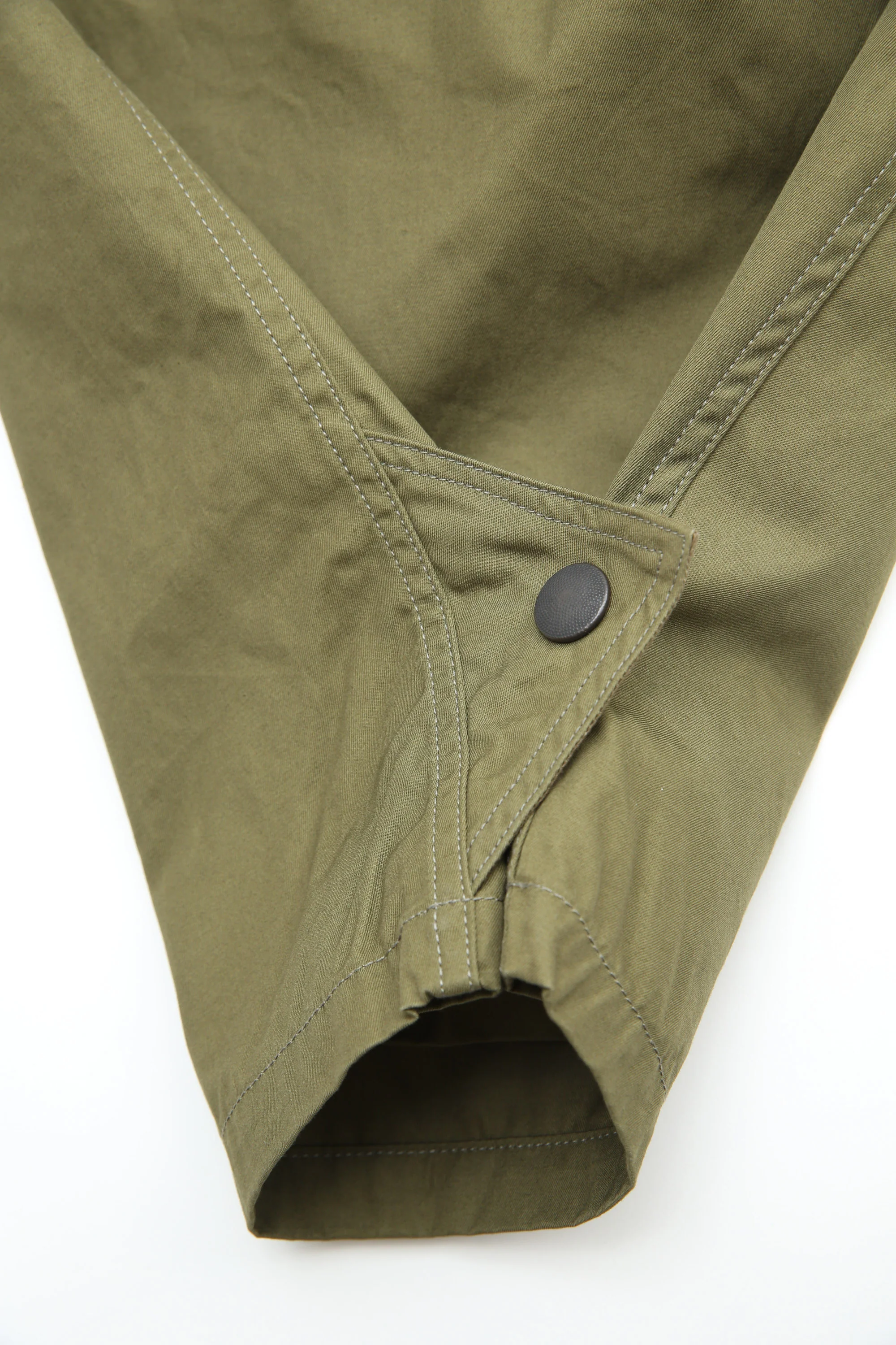 Kapital Combed Gabergine AOZAI Cargo Pants - Khaki - Image 9