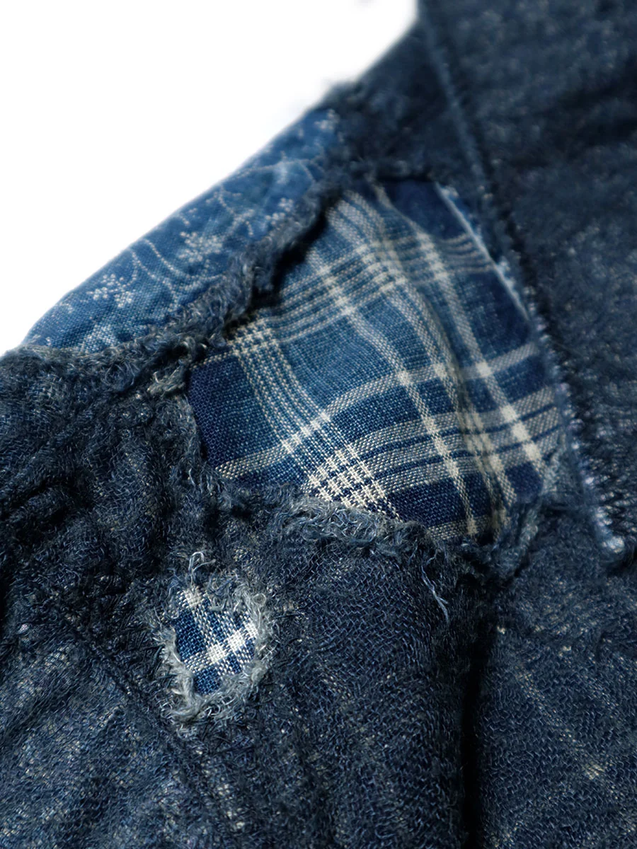 Kapital IDG Patchwork BORO Aloha - Indigo - Image 8