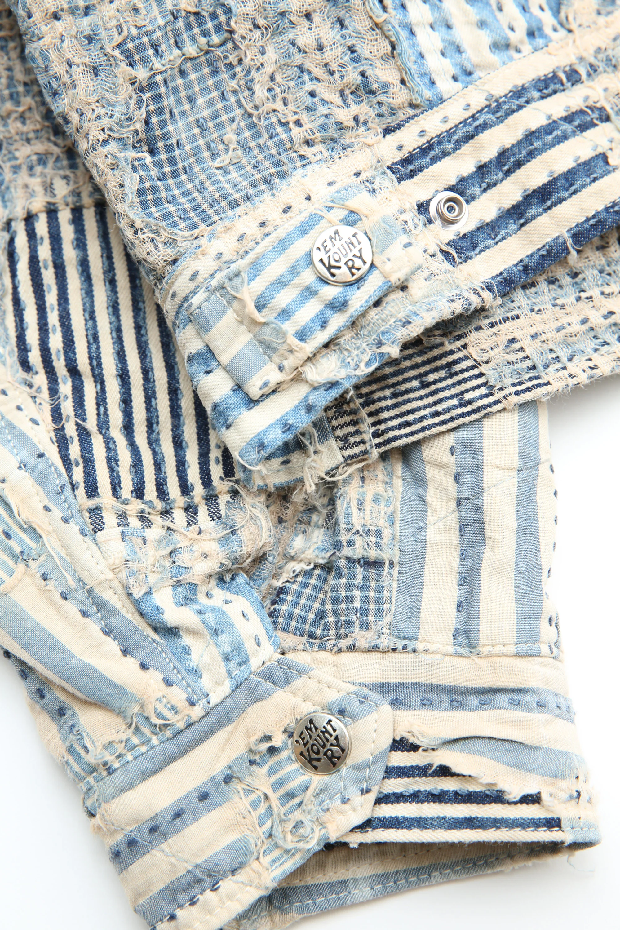 Kapital LIBERTY-BORO ZIP UP Blouson - Hickory - Image 11