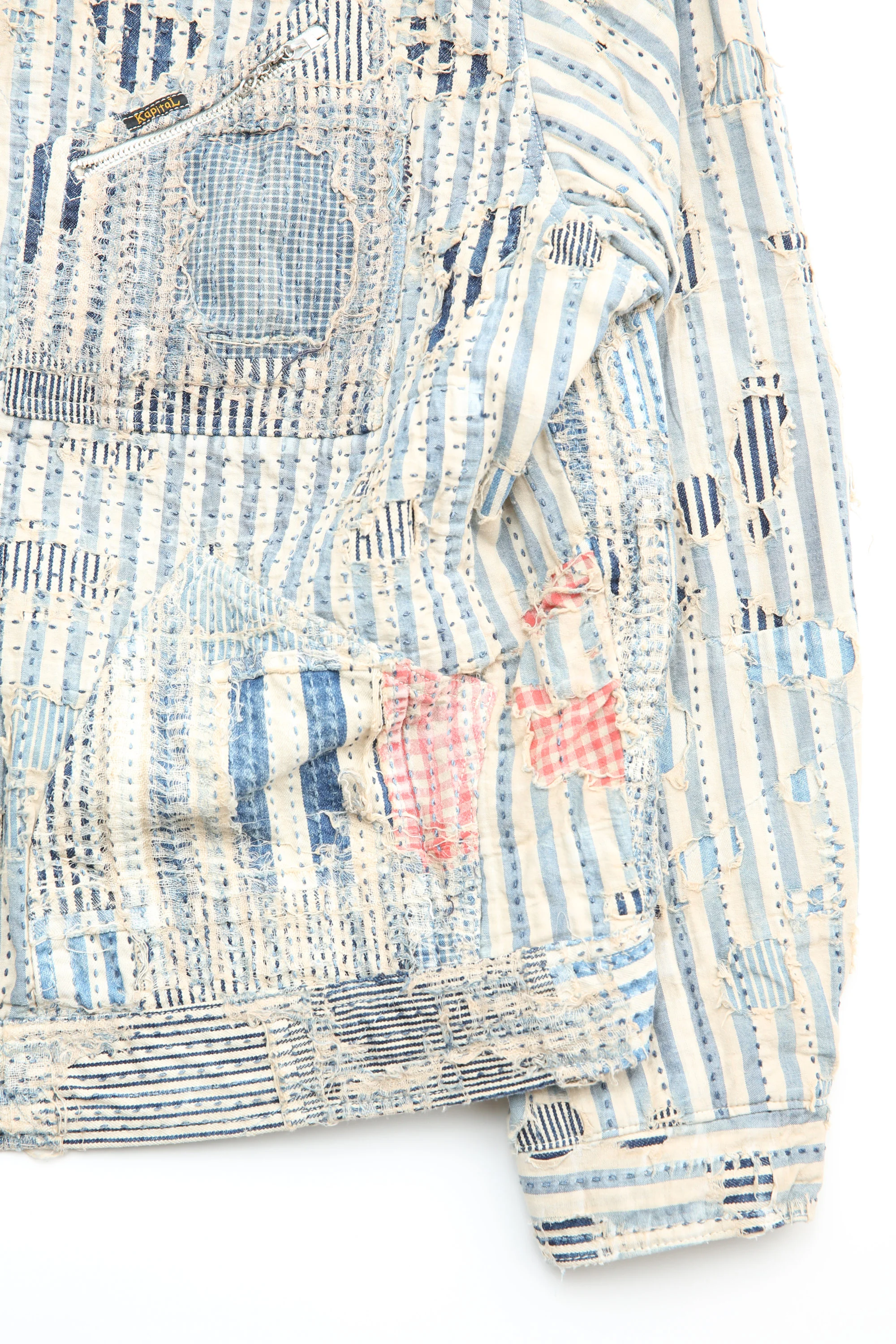 Kapital LIBERTY-BORO ZIP UP Blouson - Hickory - Image 4